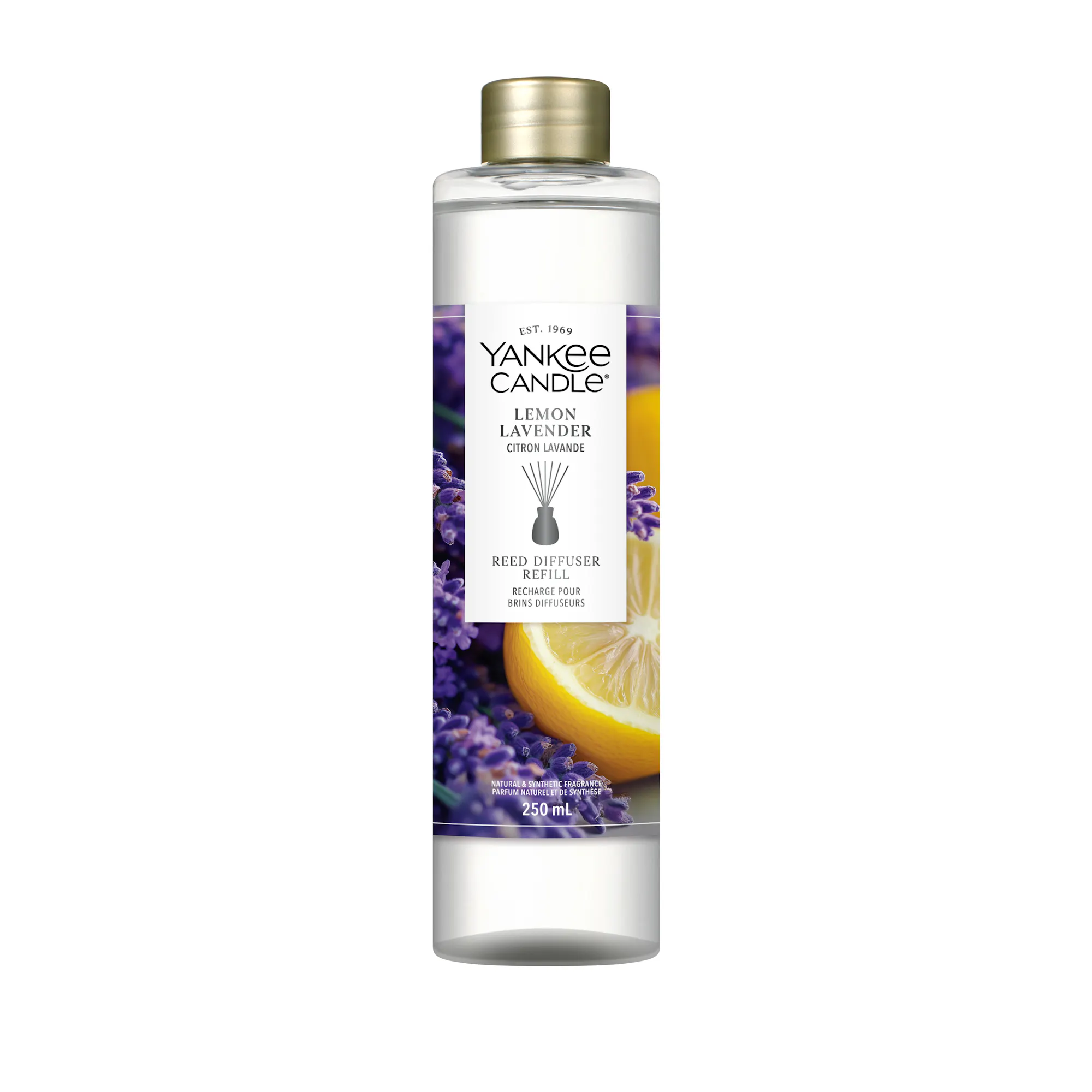 Lemon Lavender Diffuser Refill Yankee Candle, Purple | Citrus
