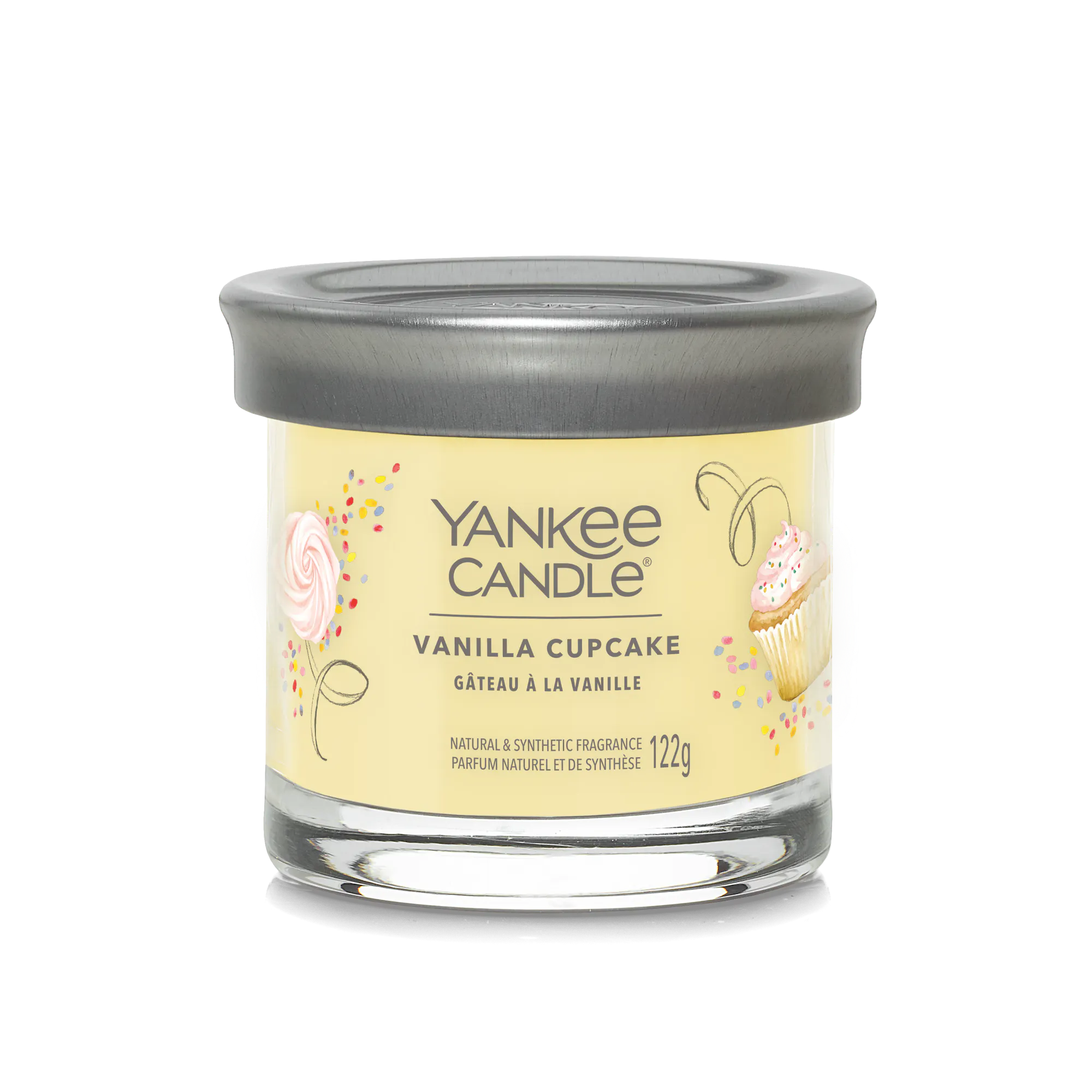 Vanilla Cupcake Candle Yankee Candle, Yellow, 8.0 cm x 7.6cm | Sweet & Spicy