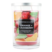 orange cranberry aromascape collection large jar candle