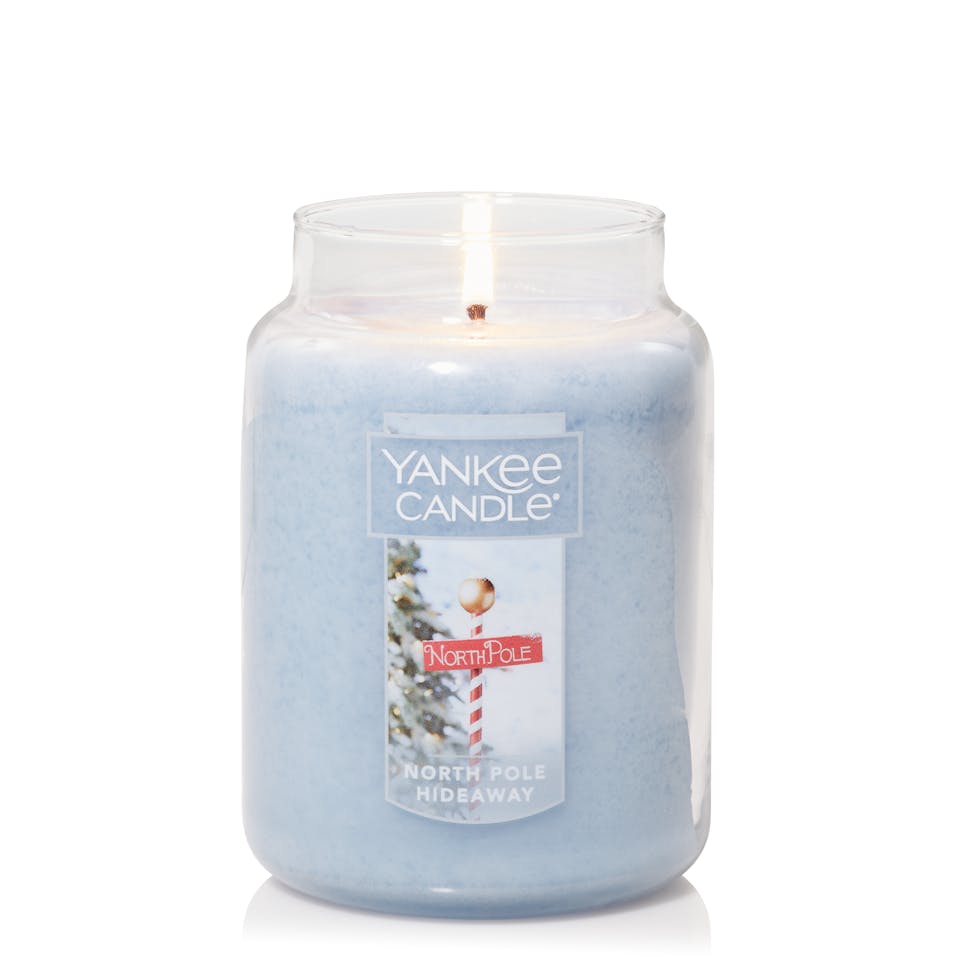 Passport to the Holidays Collection North Pole Hideaway Original Large Jar Candle