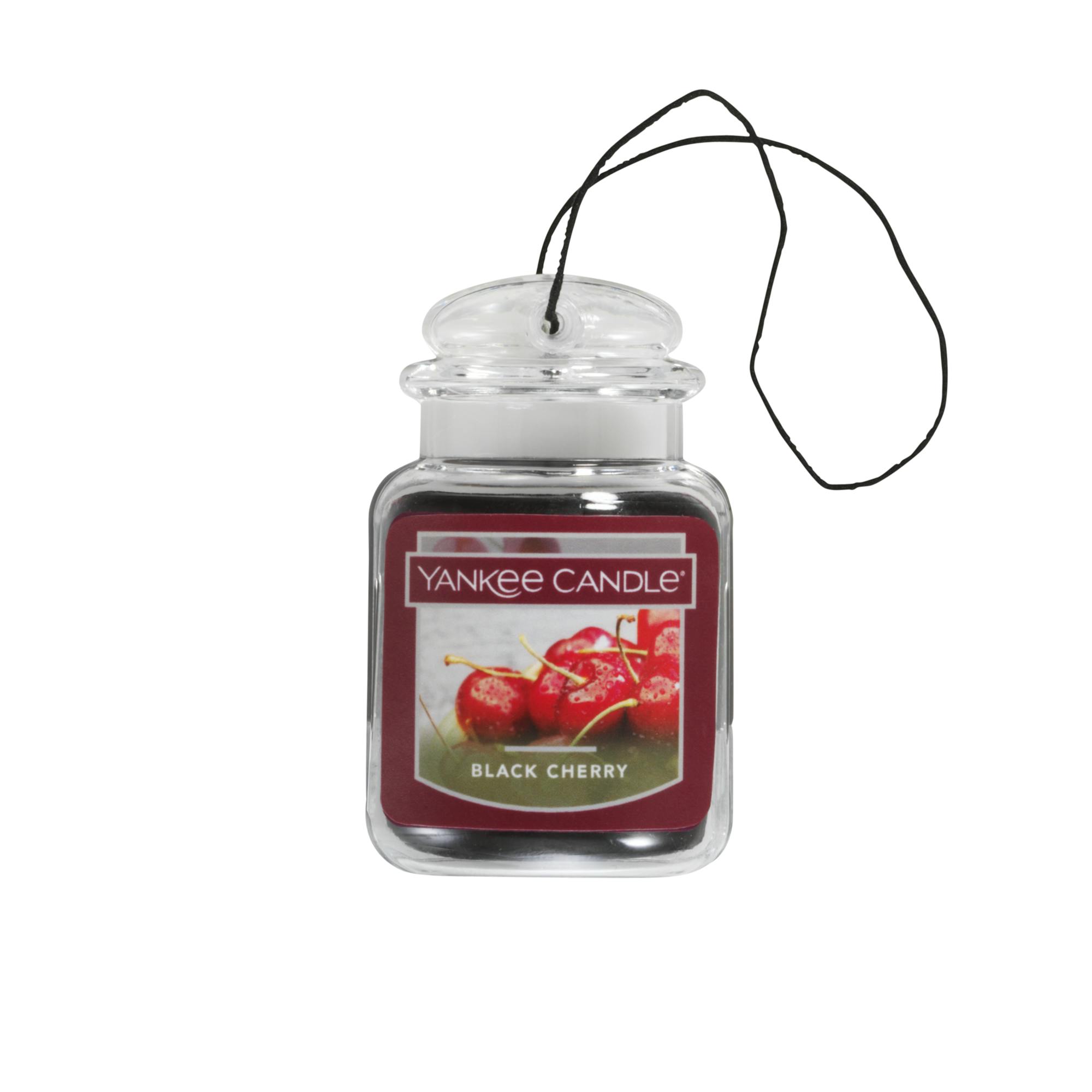 Yankee Candle Black Cherry Car Jar Ultimate, 0.96 oz