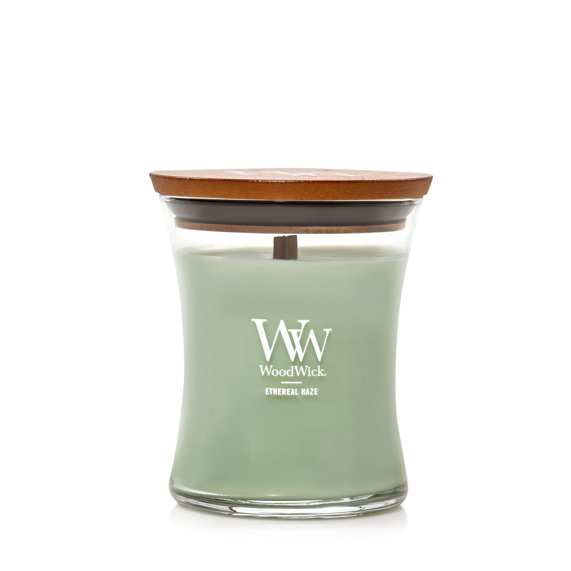 Woodwick Ethereal Haze  Medium Hourglass Candle, 9.7 oz