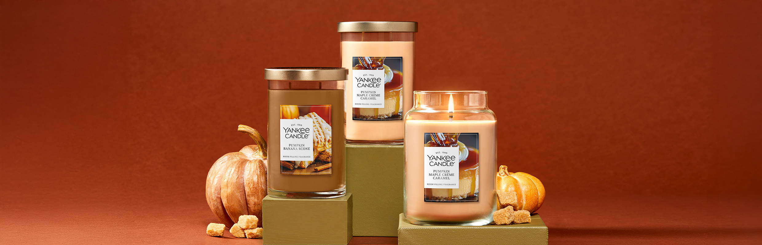 Pumpkin Maple Crème Caramel Candles