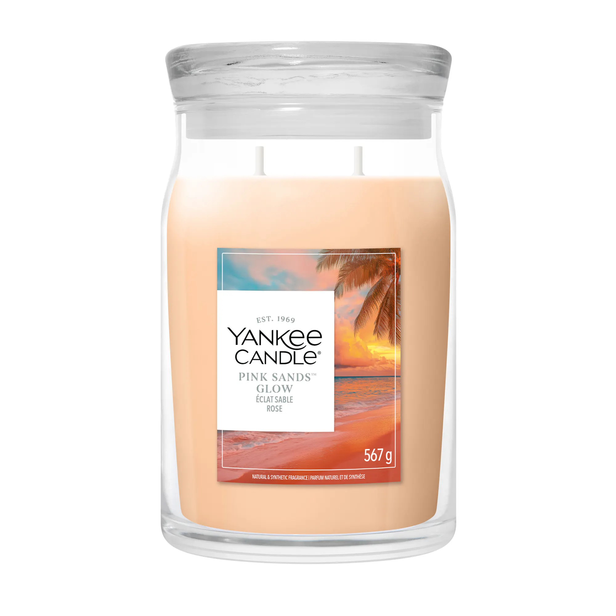 Pink Sands Glow Candle Yankee Candle | Floral