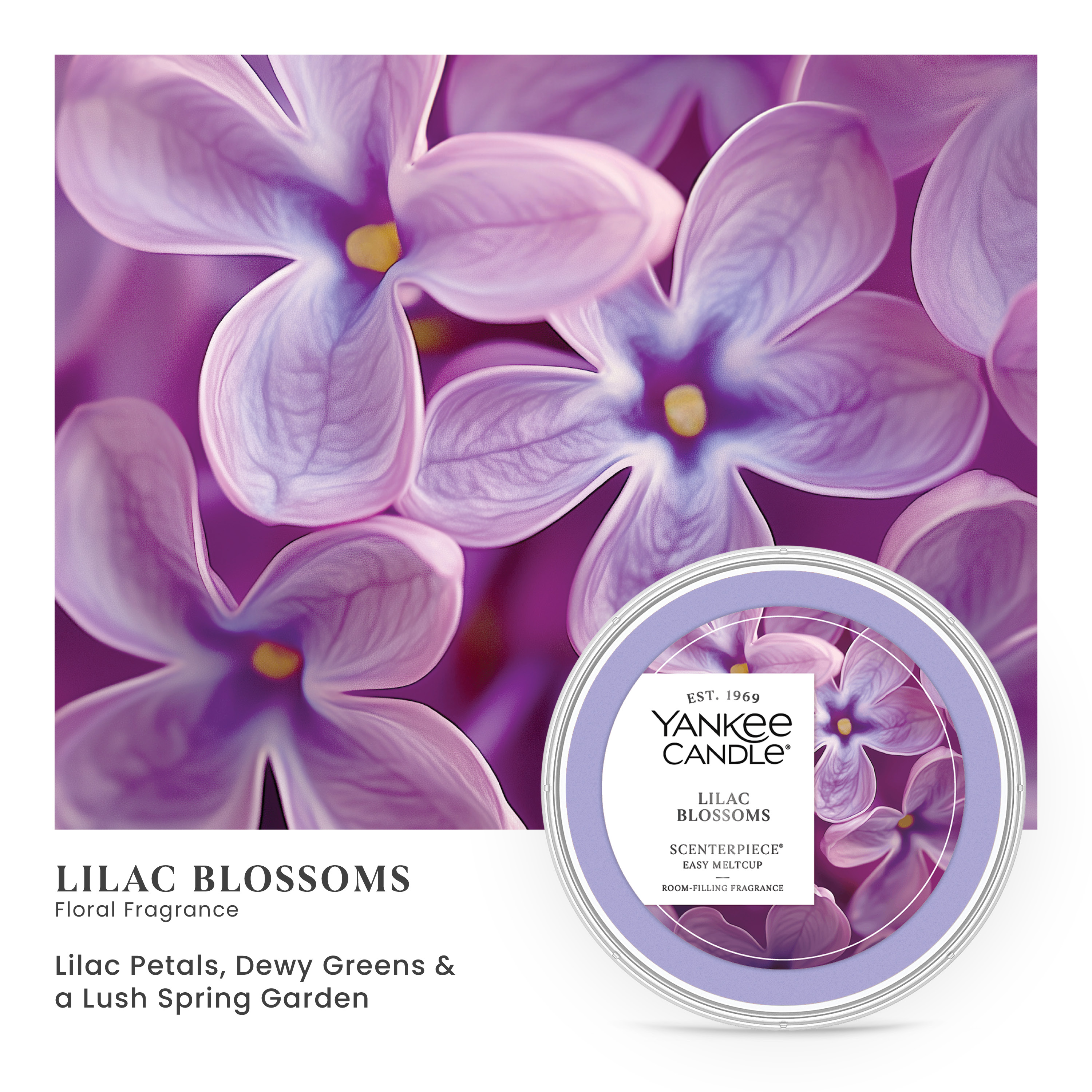 Yankee Candle Easy MeltCup in Lilac Blossoms