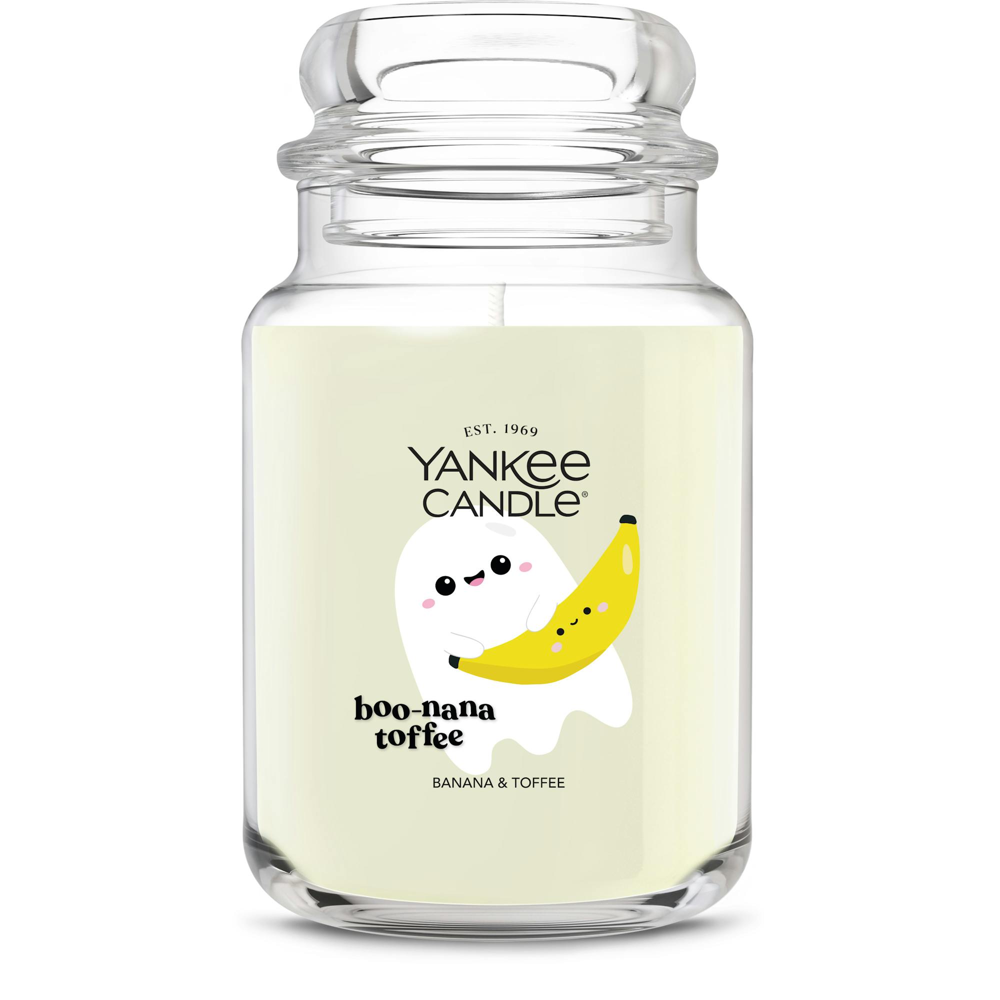 Yankee Candle Boo-nana Toffee Original Large Jar Candles, 22 oz In Neutral