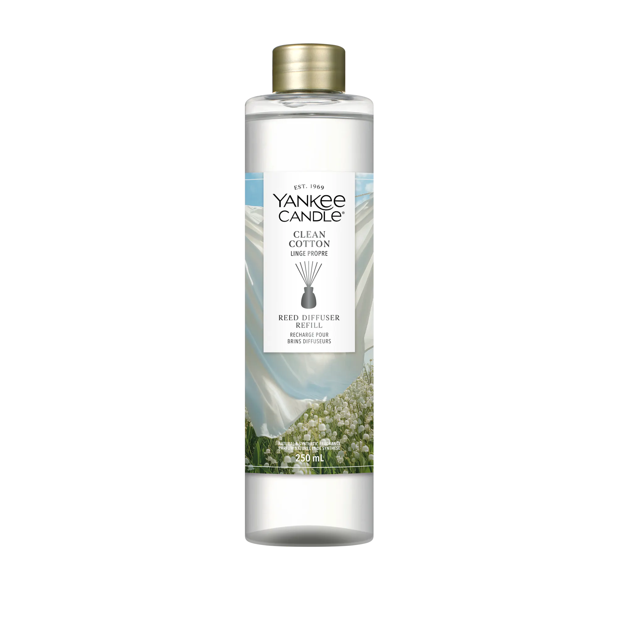 Clean Cotton Diffuser Refill Yankee Candle, White | Fresh & Clean