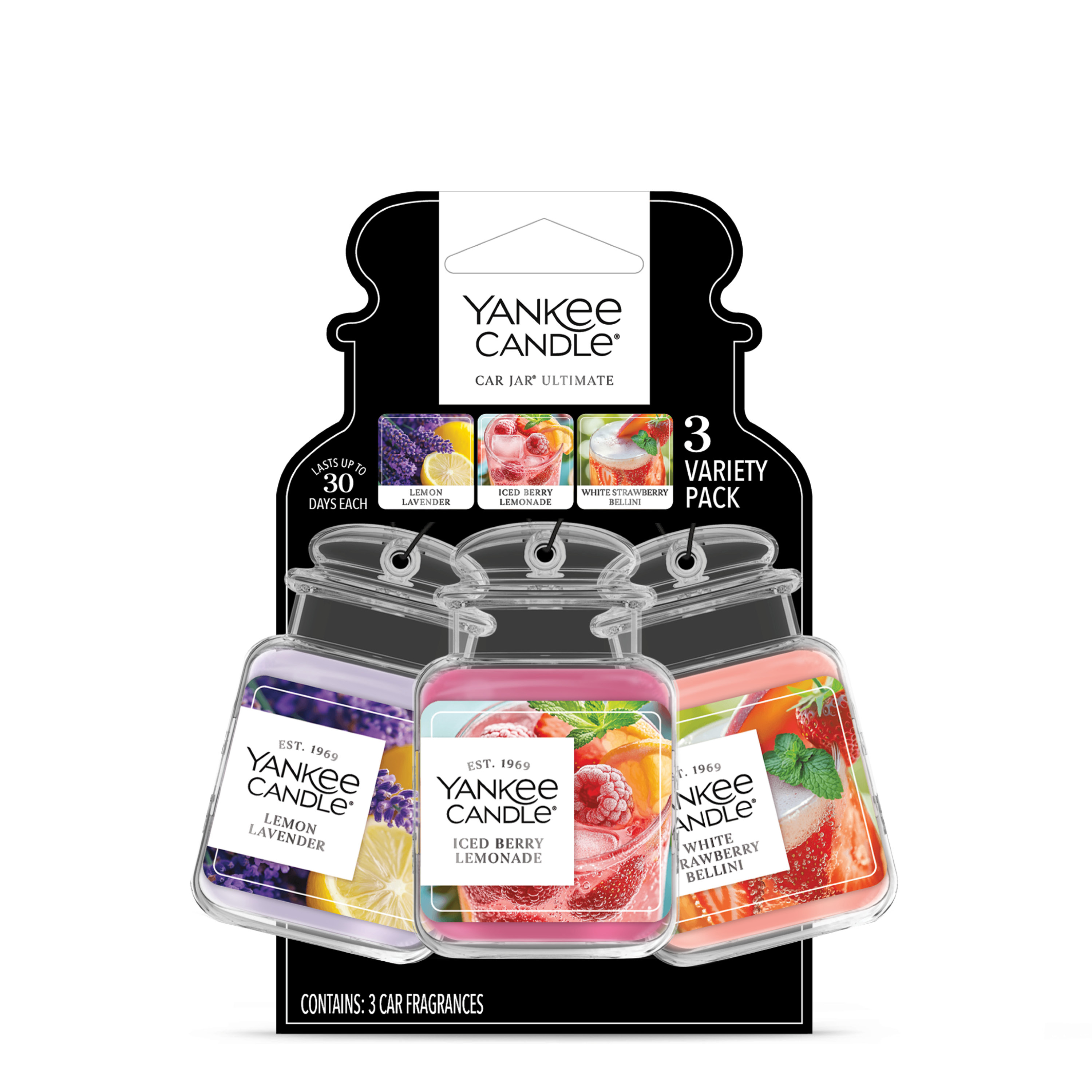 Lemon Lavender / Iced Berry Lemonade / White Strawberry Bellini