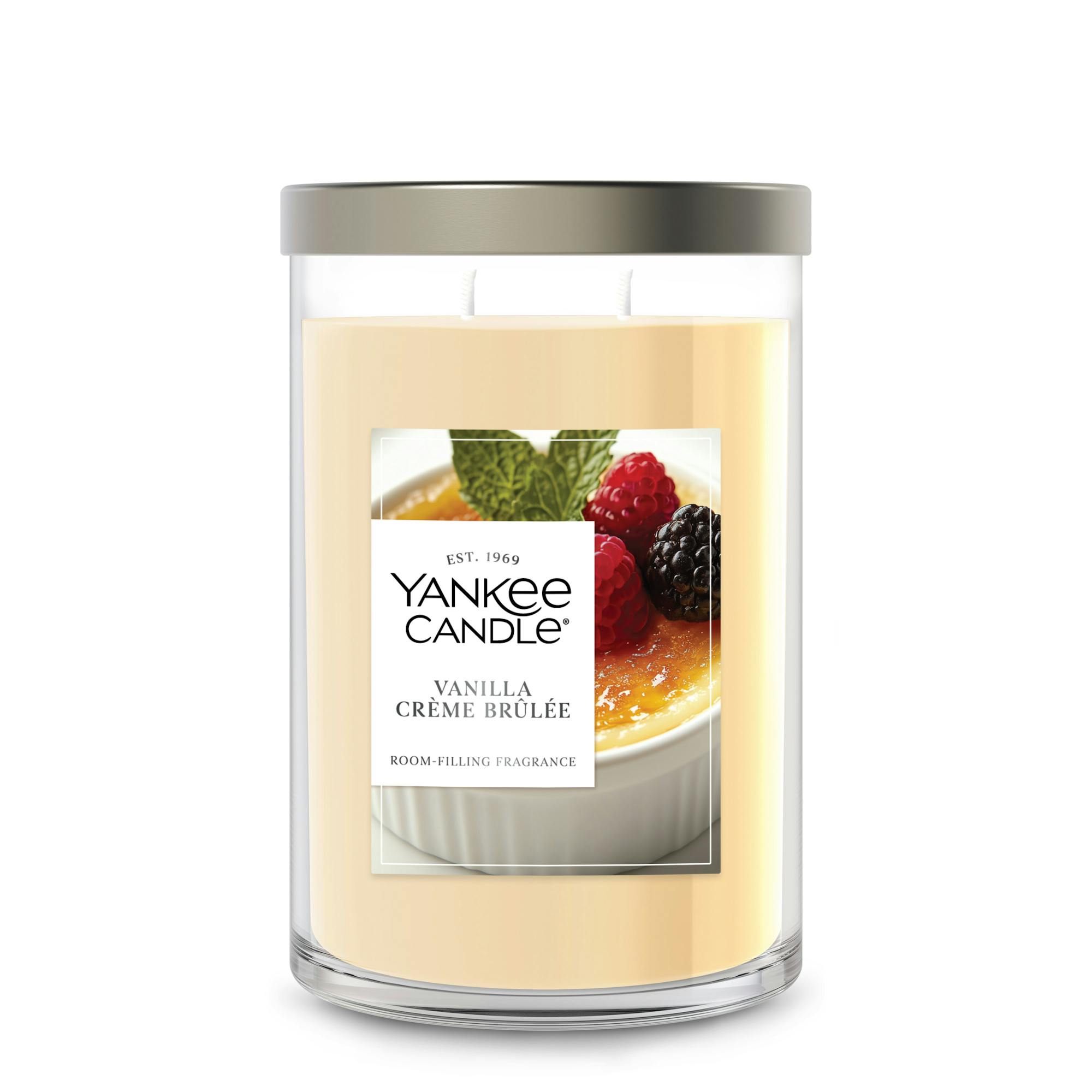 Yankee Candle Vanilla Creme Brulee Large Tumbler Candle, 20 oz In Neutral