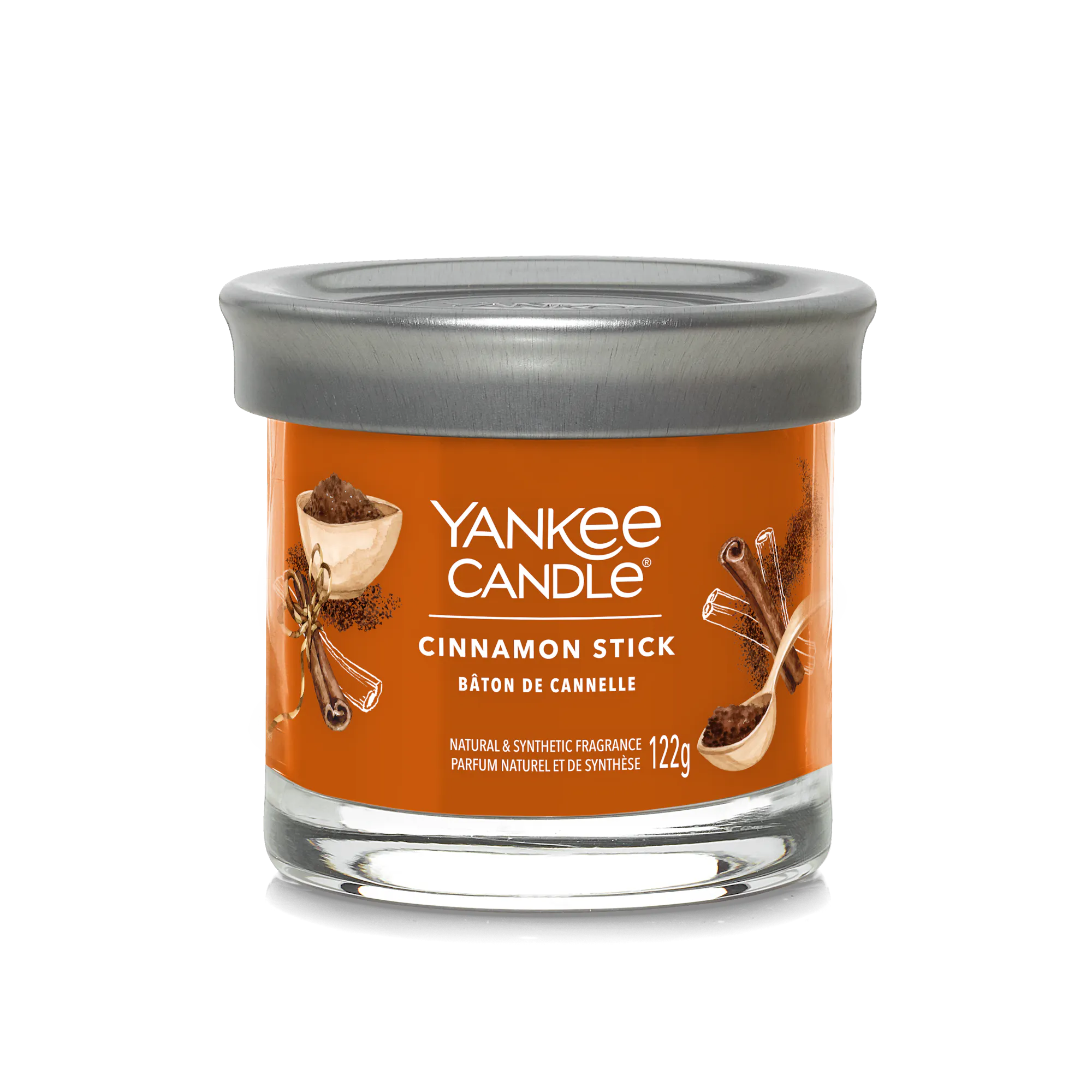 Cinnamon Stick Candle Yankee Candle, Orange, 8.0 cm x 7.6cm | Sweet & Spicy