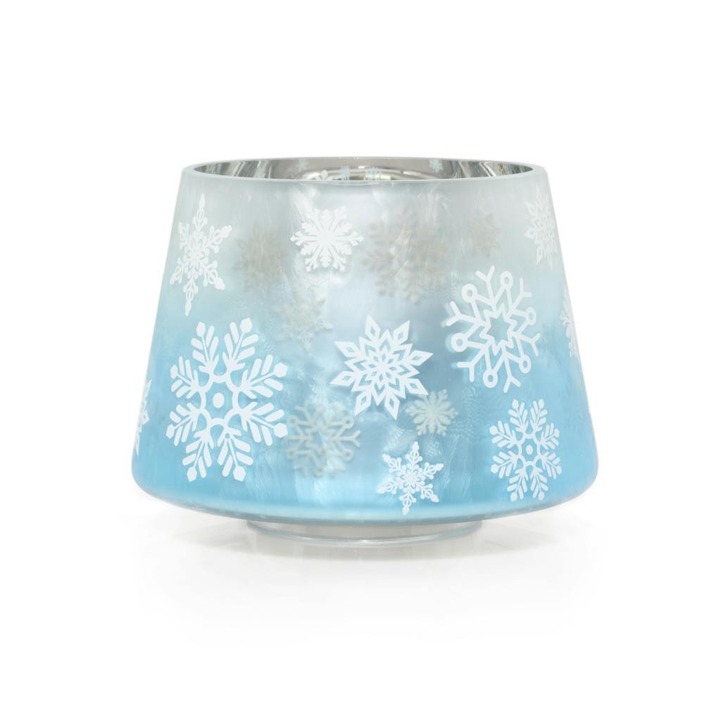 Flicker Snowflakes Jar Shade