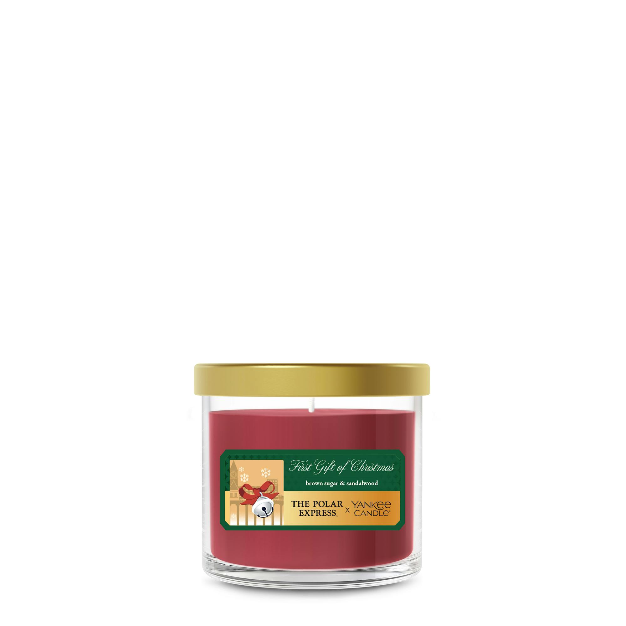 Yankee Candle First Gift Of Christmas Small Tumbler Candle, 4.3 oz In Red