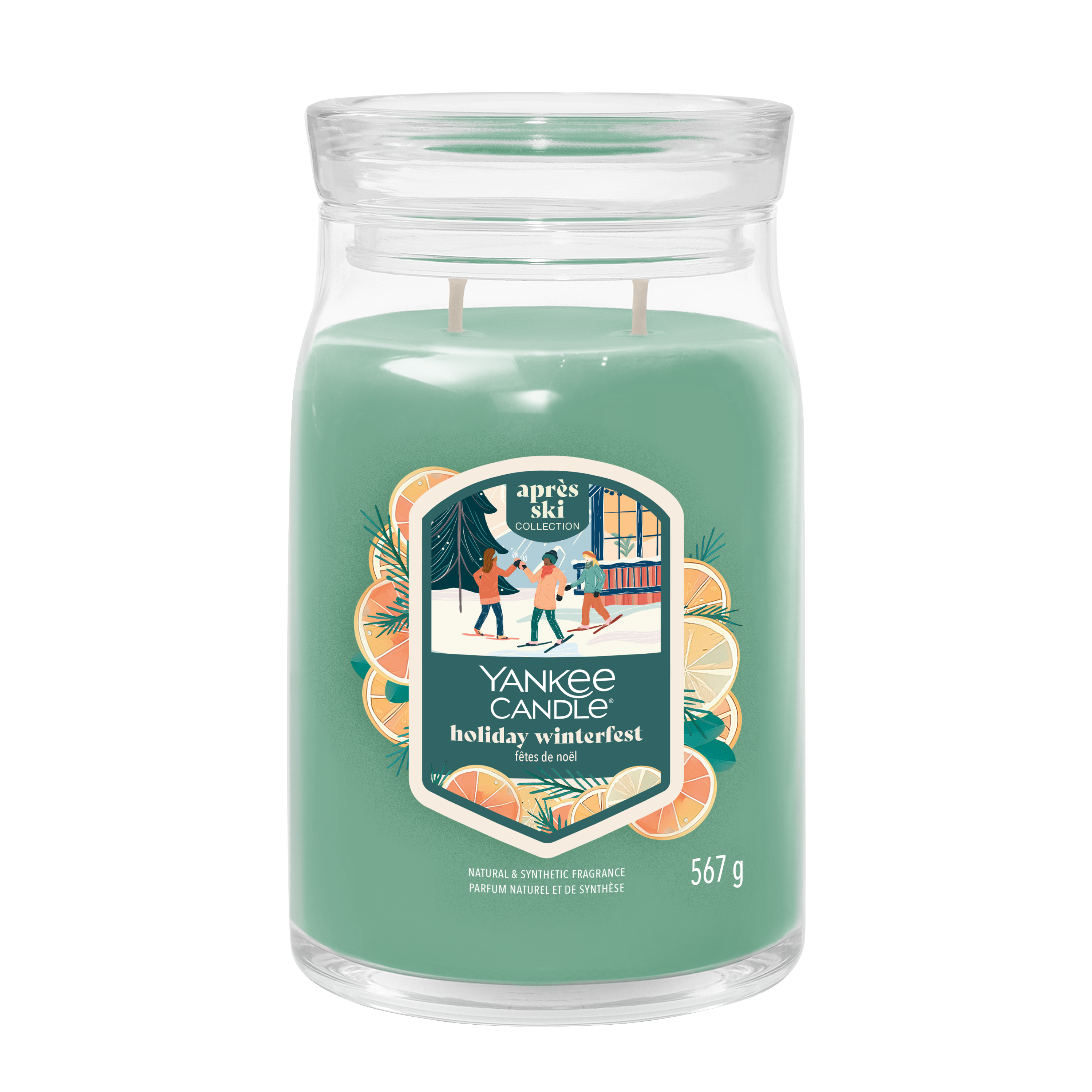 Holiday Winterfest Signature Large Jar Candle | Yankee Candle