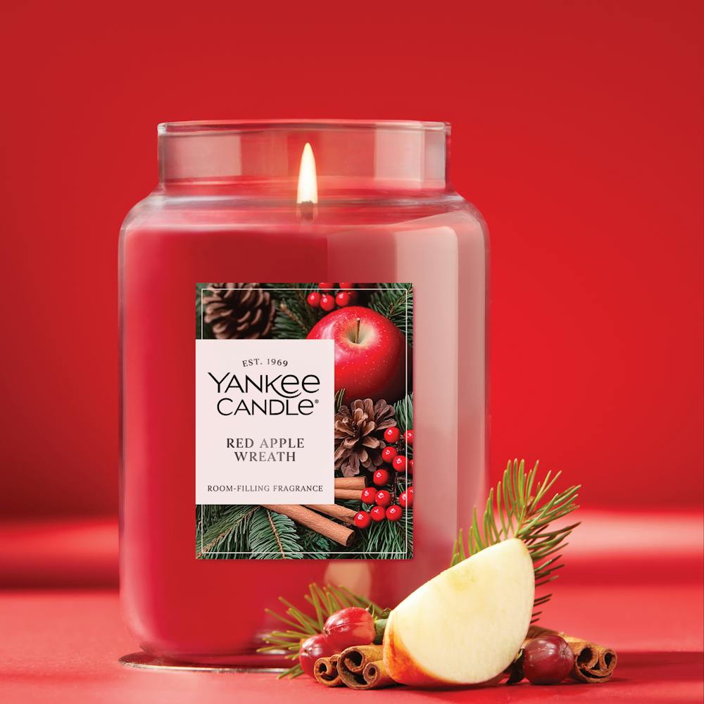 Red Apple Wreath