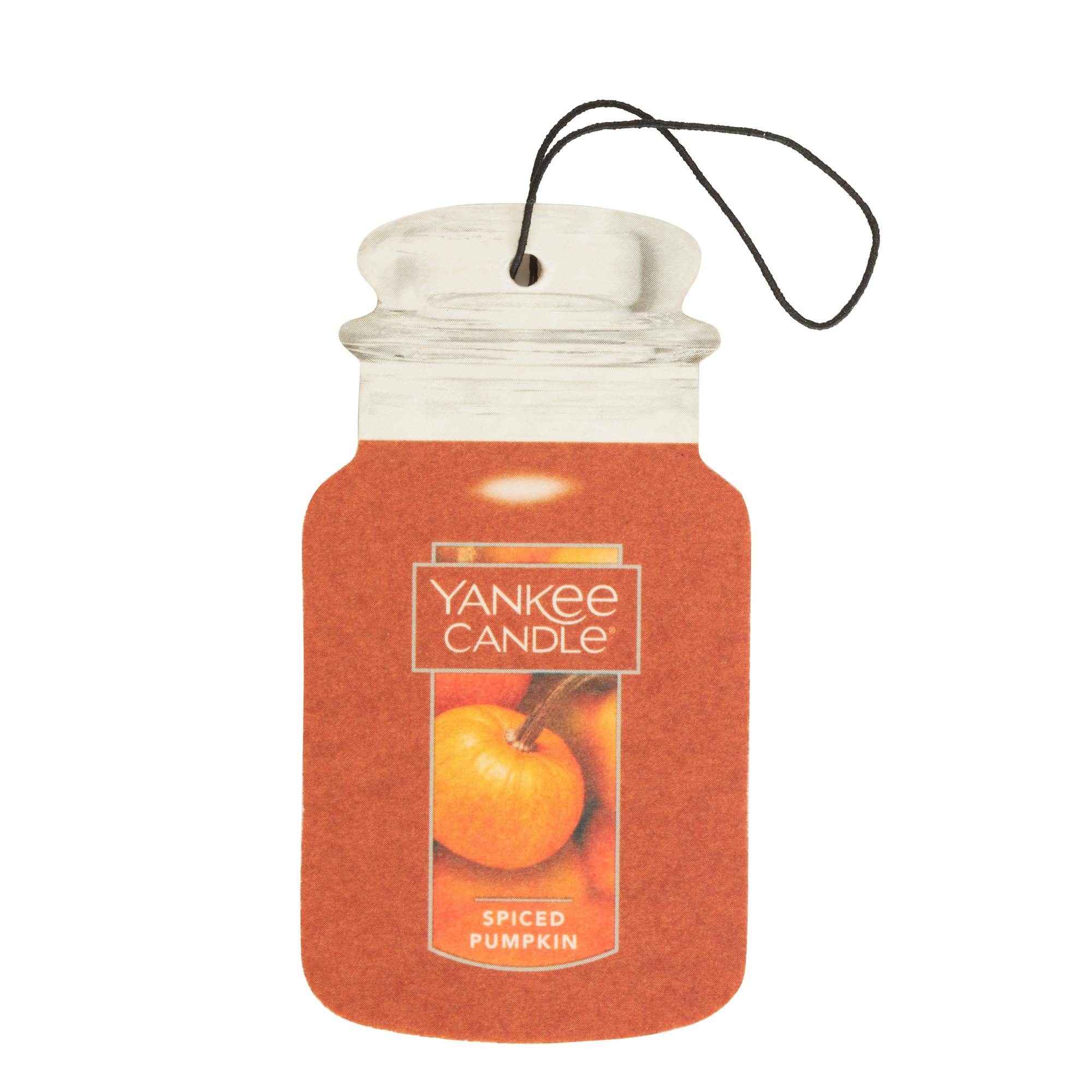 Yankee Candle Spiced Pumpkin Car Jar, 0.32 oz In Orange
