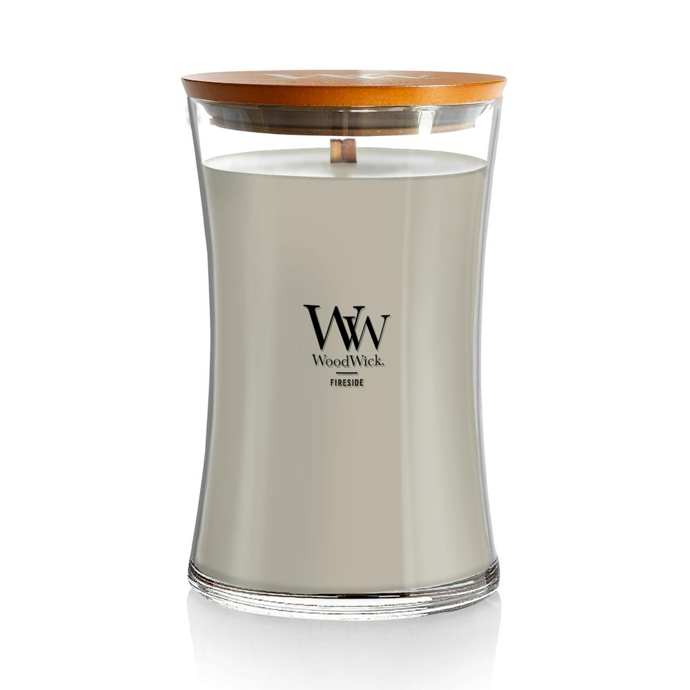 Fireside WoodWick® Large Hourglass Candle - Large Hourglass Candles | Yankee Candle