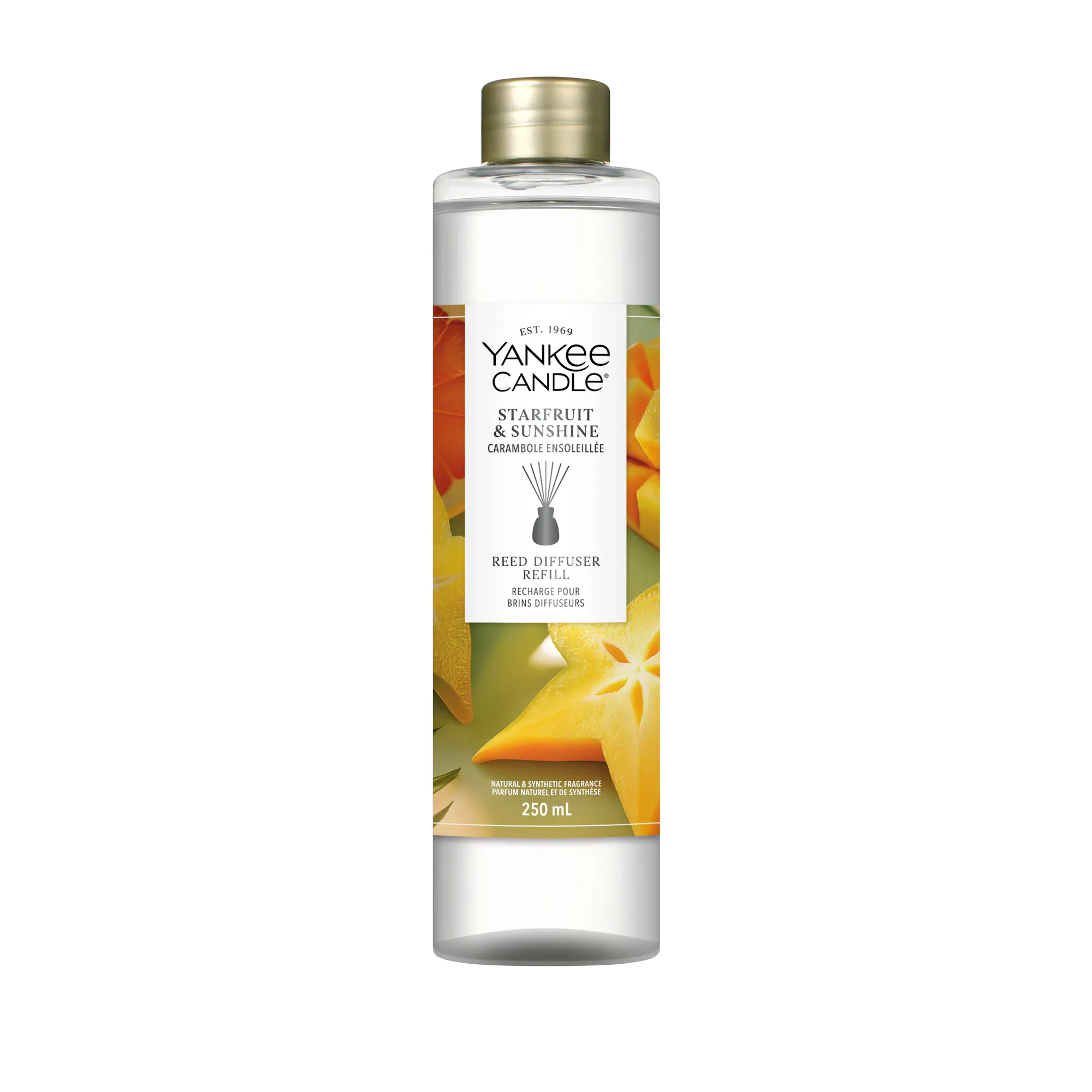 Starfruit & Sunshine Diffuser Refill Yankee Candle, Orange | Fruity