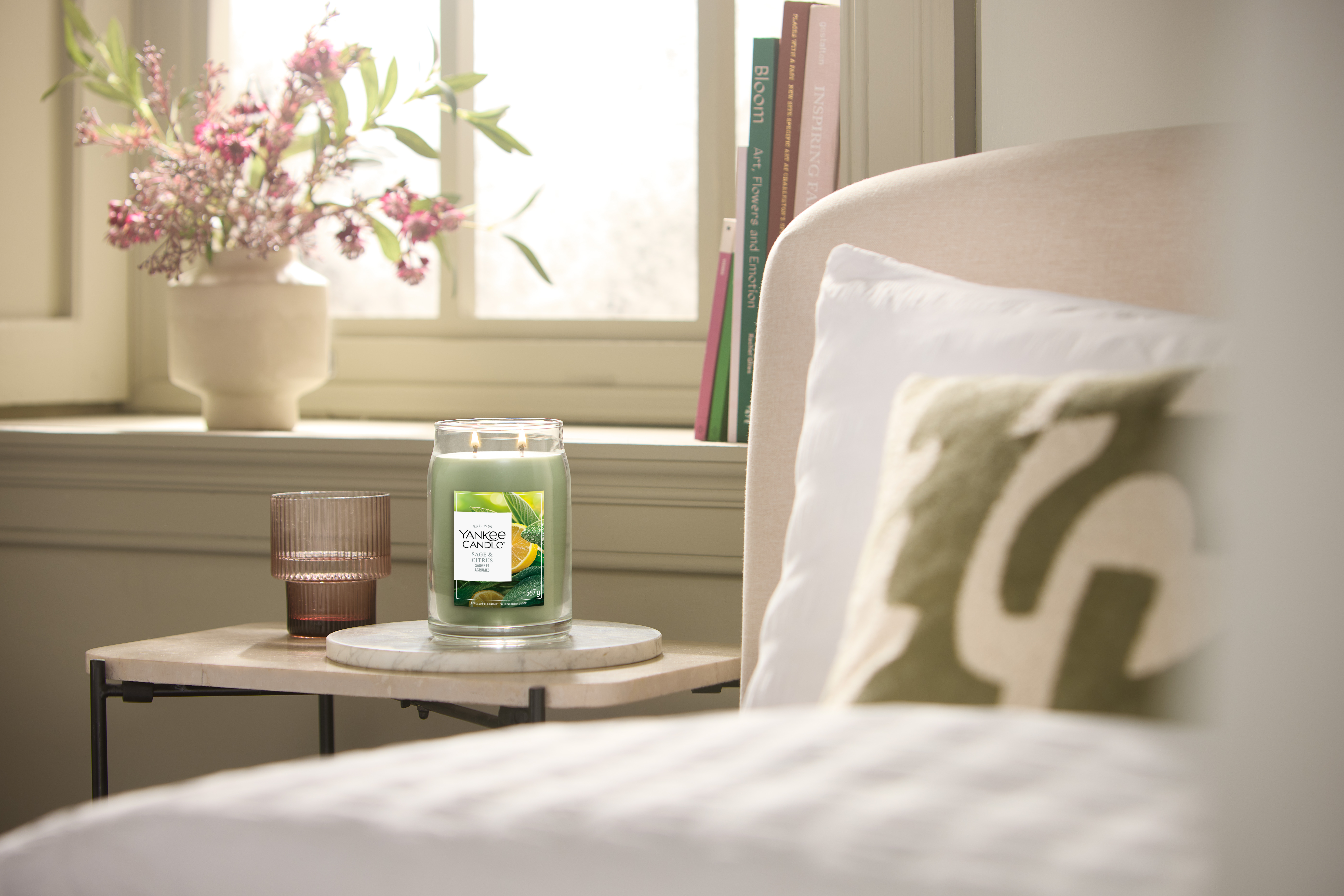 Sage & Citrus Signature Large Jar Candle | Yankee Candle
