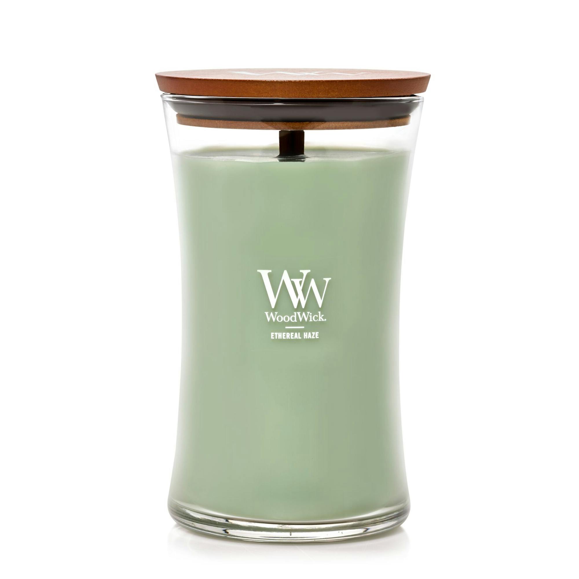 Woodwick Ethereal Haze  Large Hourglass Candle, 21.5 oz