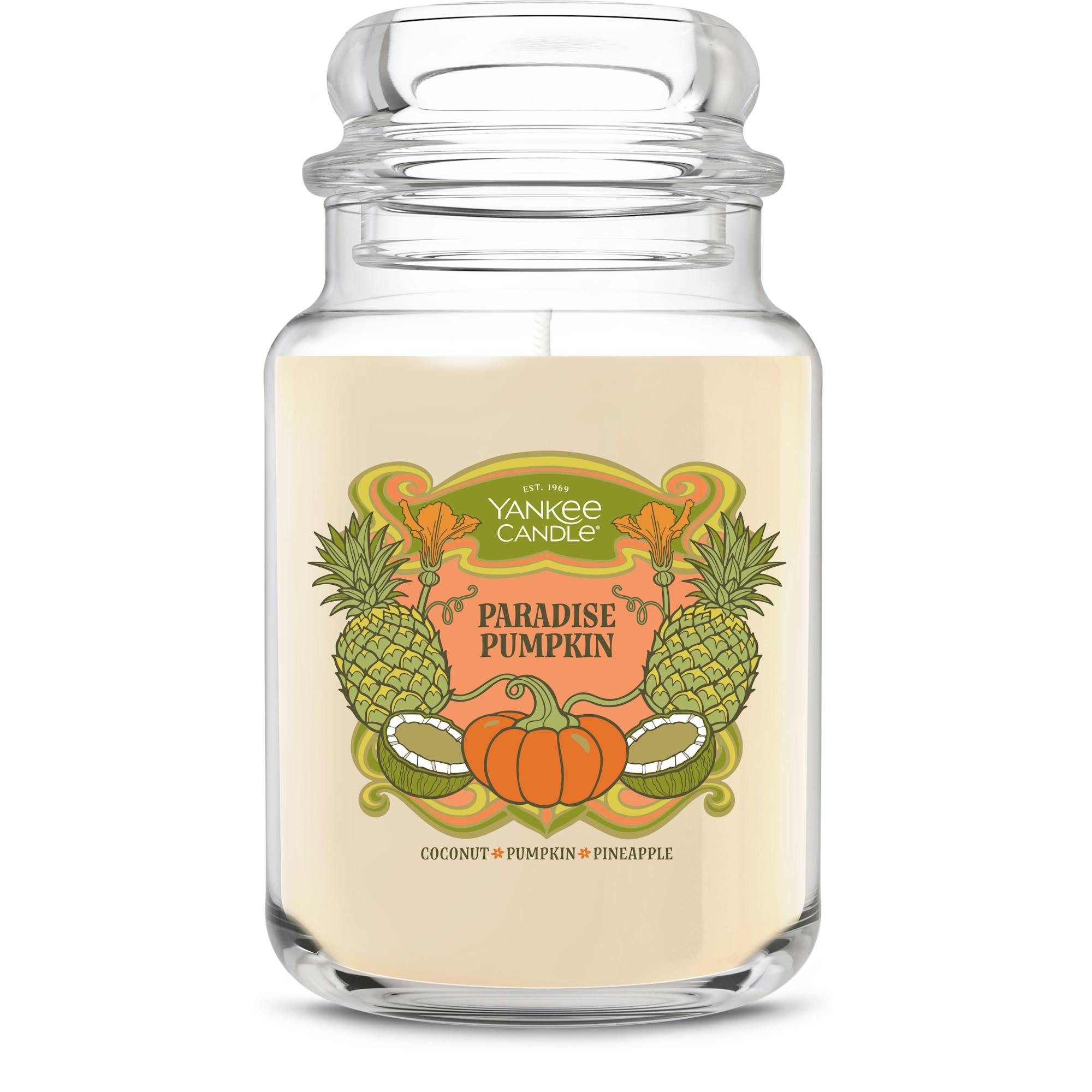 Yankee Candle Paradise Pumpkin Original Large Jar Candles, 22 oz In Multi