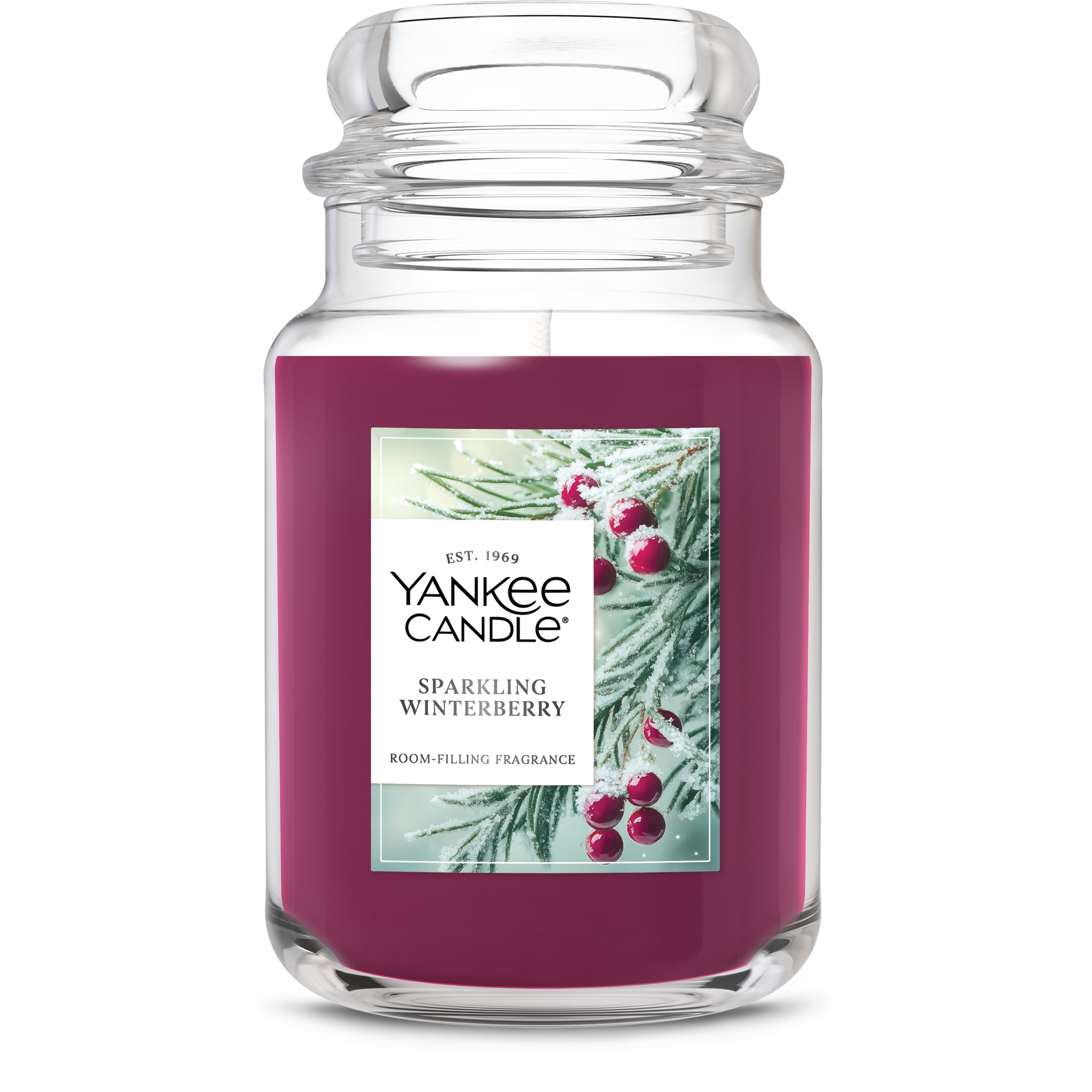 Sparkling Winterberry Original Large Jar Candle - Thumbnail 2