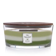 evergreen and frasier fir and wood smoke trilogy ellipse jar candle