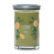 2 wick jar candle sage and citrus