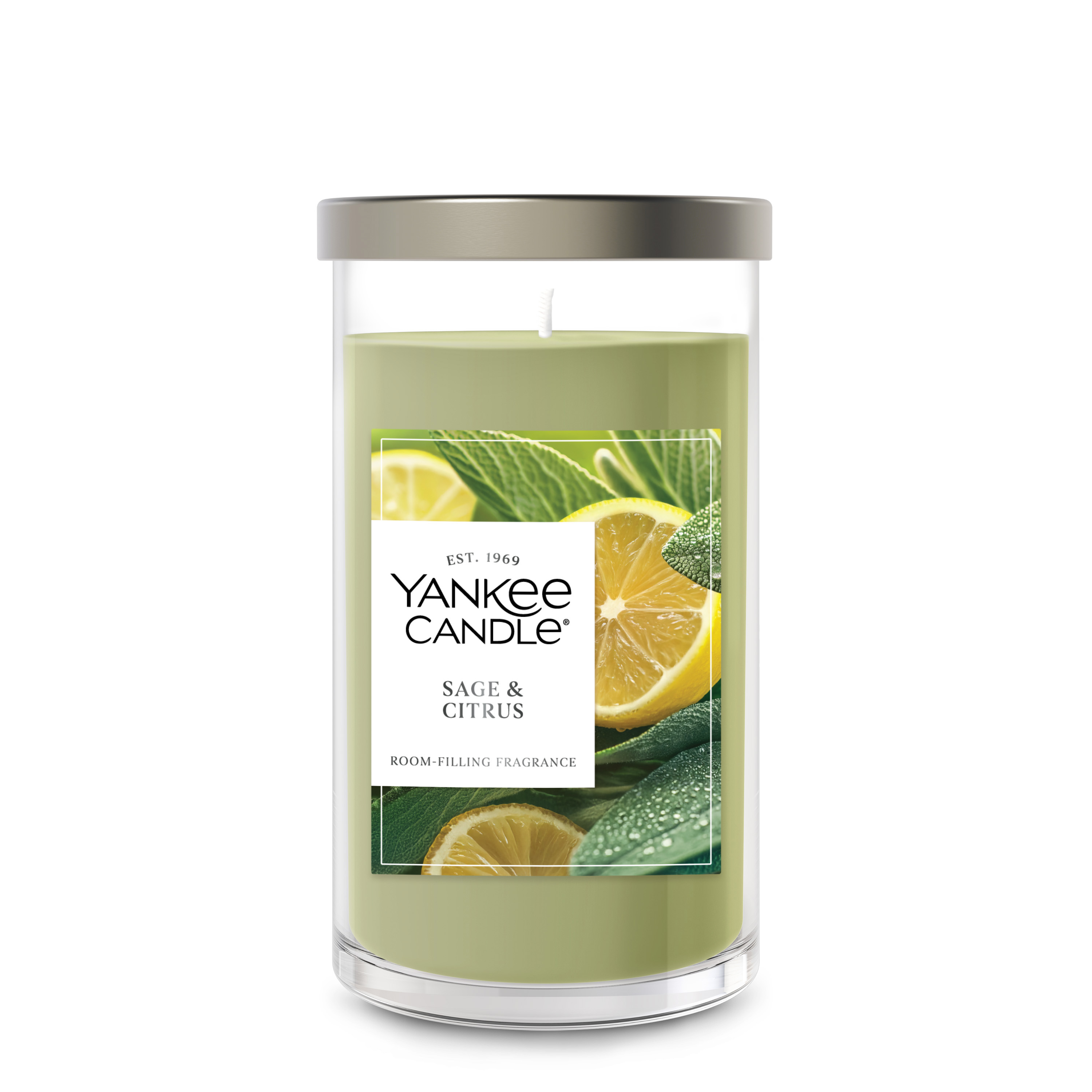 Sage & Citrus Signature Medium Pillar Candle