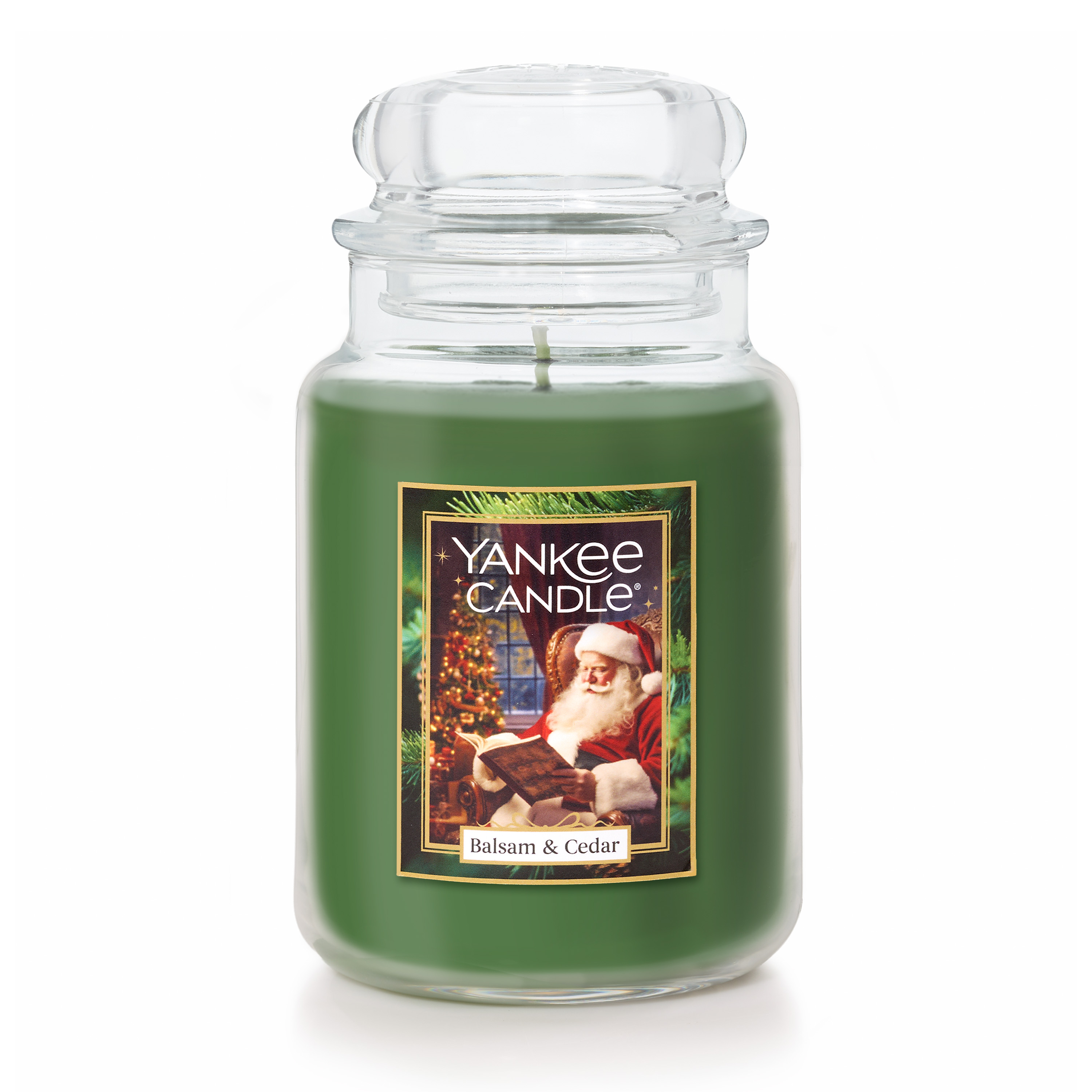 Balsam & Cedar Santa Original Large Jar Candle - Thumbnail 4