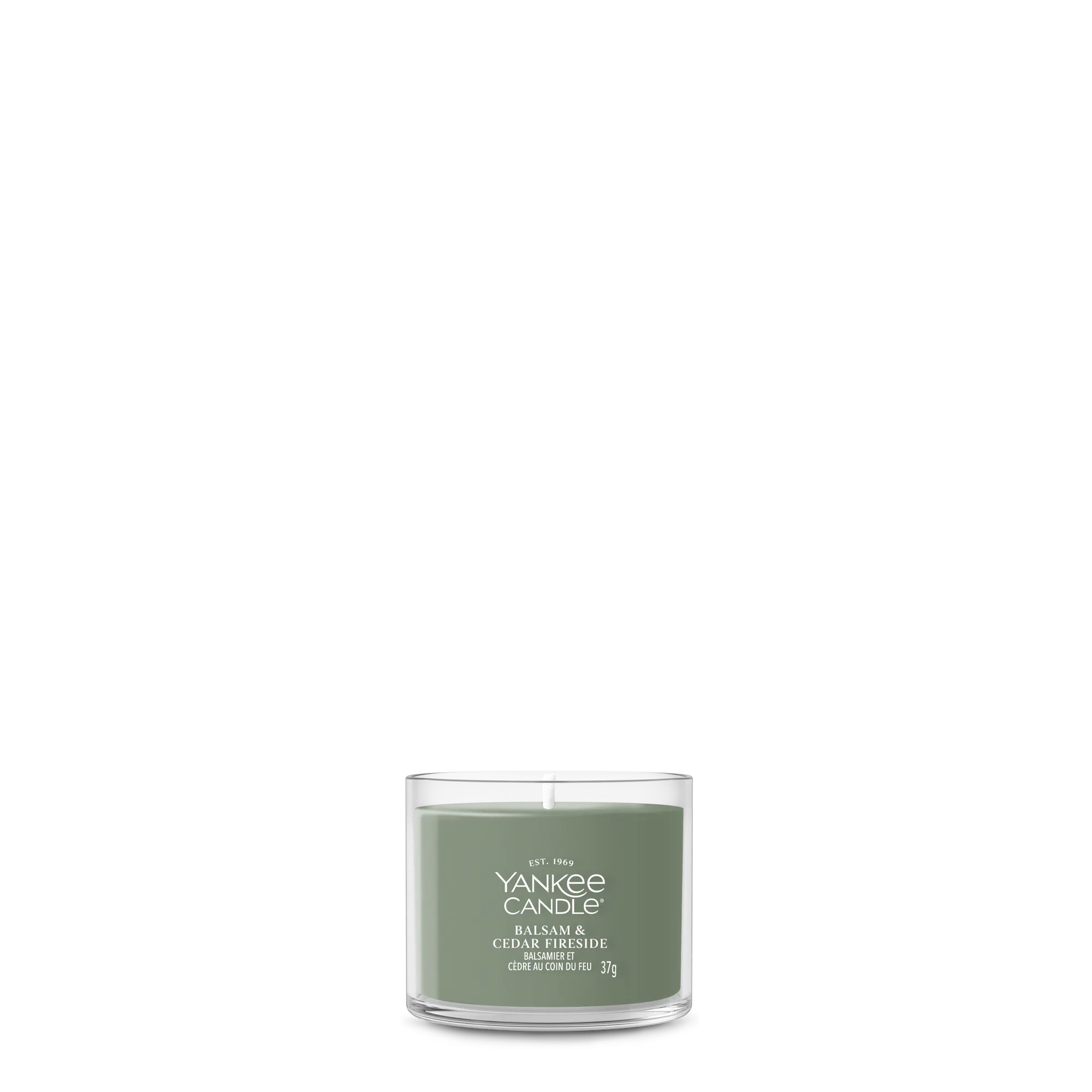 Balsam & Cedar Fireside Candle Yankee Candle, Green | Woody