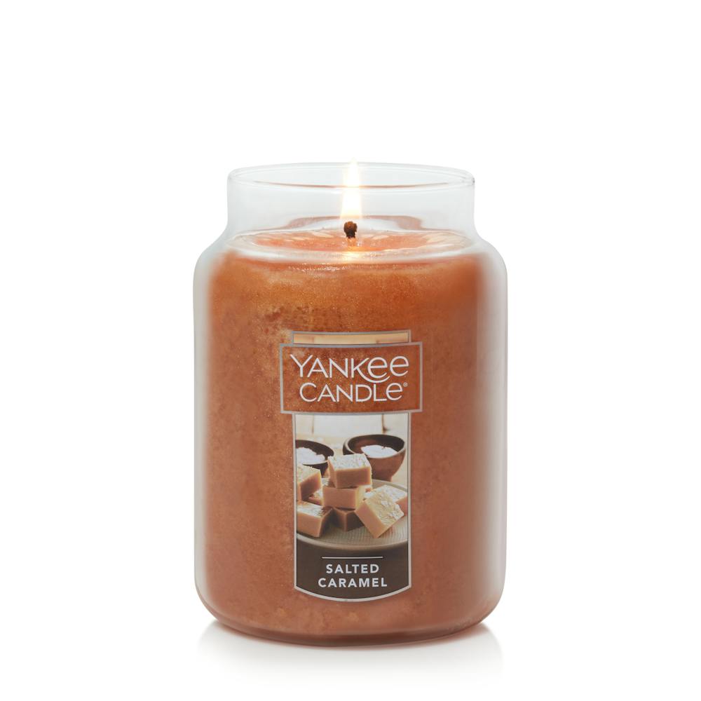 5 Yankee Candles Large jar Salted Carmel popular