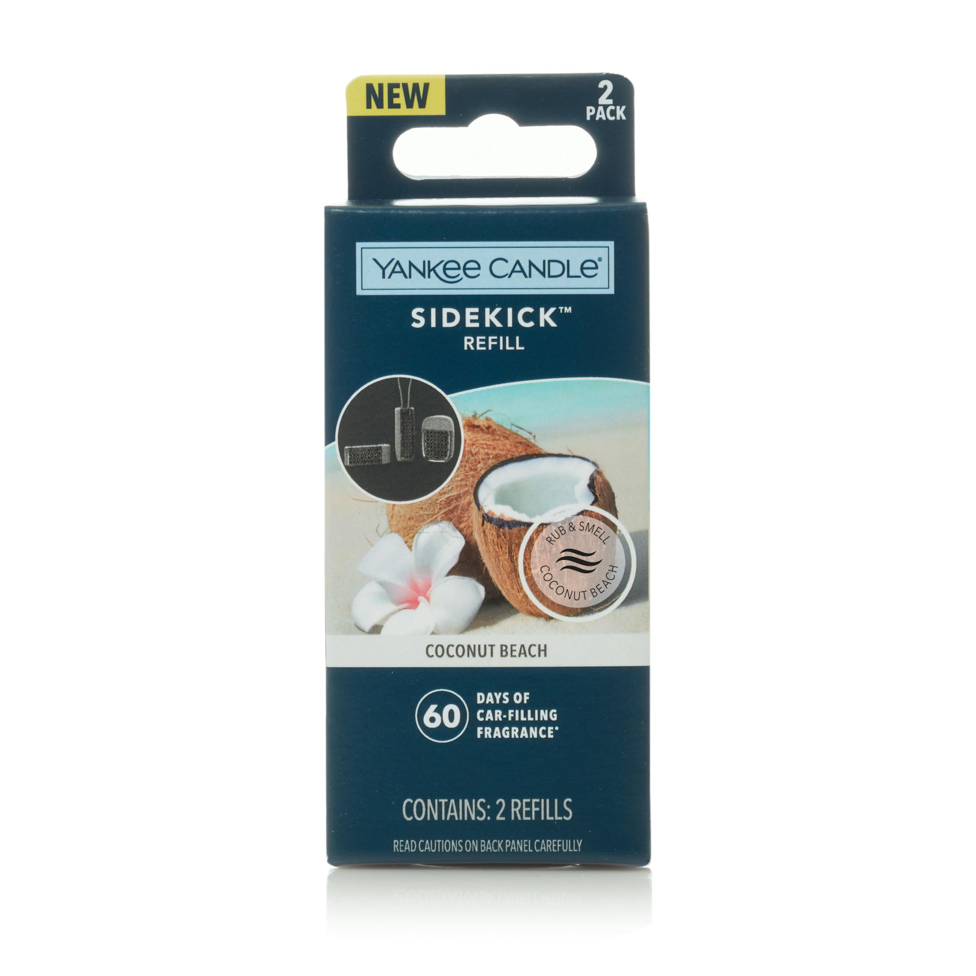 Yankee Candle Coconut Beach Sidekick 2-pack Fragrance Refills, 1 oz In Multi