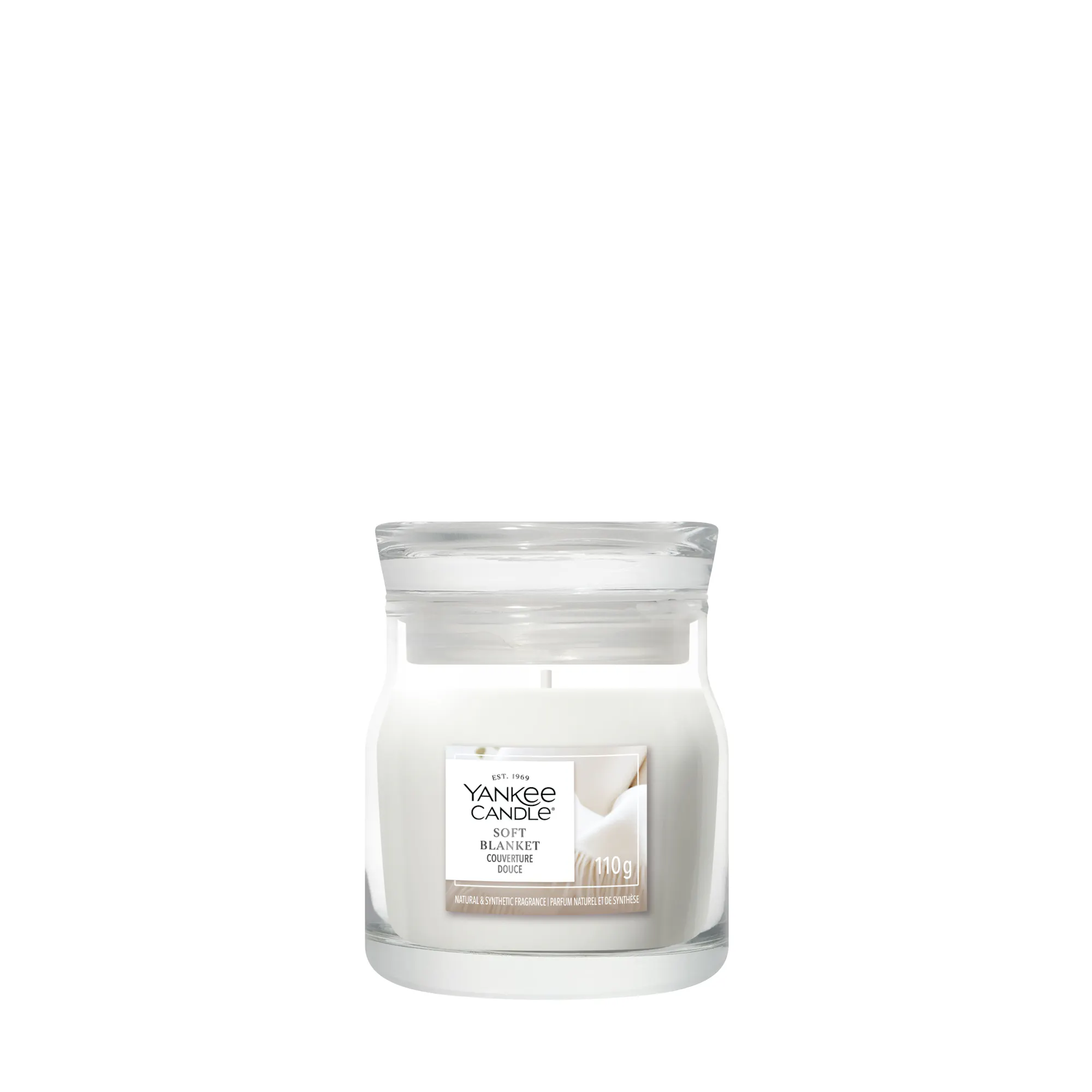 Soft Blanket Candle Yankee Candle, White | Fresh & Clean