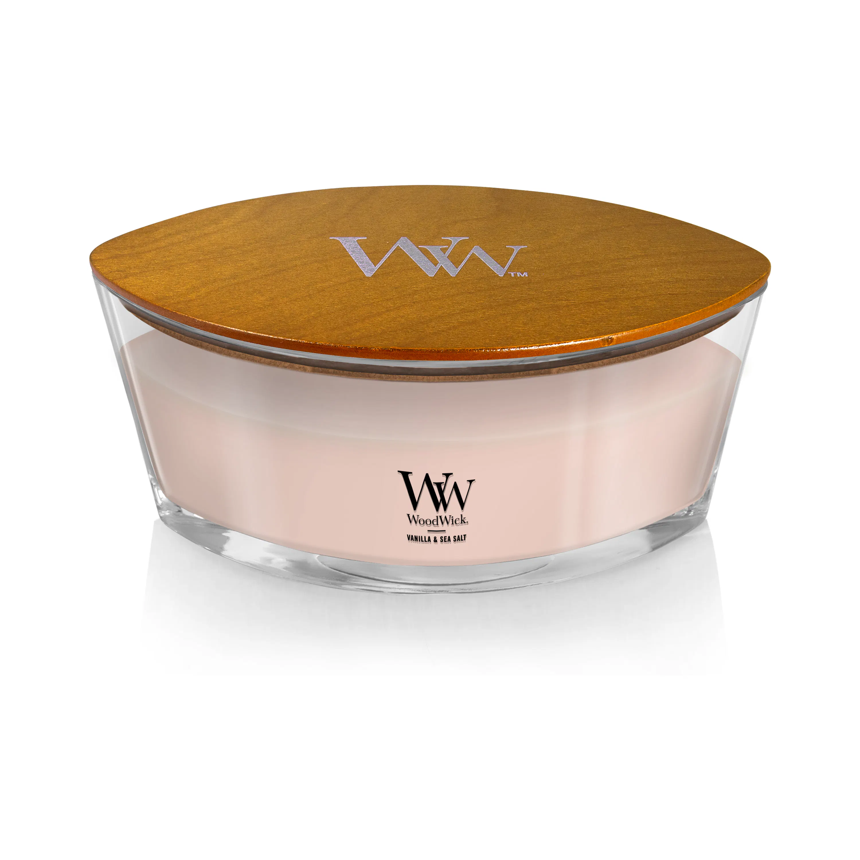Vanilla & Sea Salt WoodWick® Ellipse Candle - Ellipse Candles