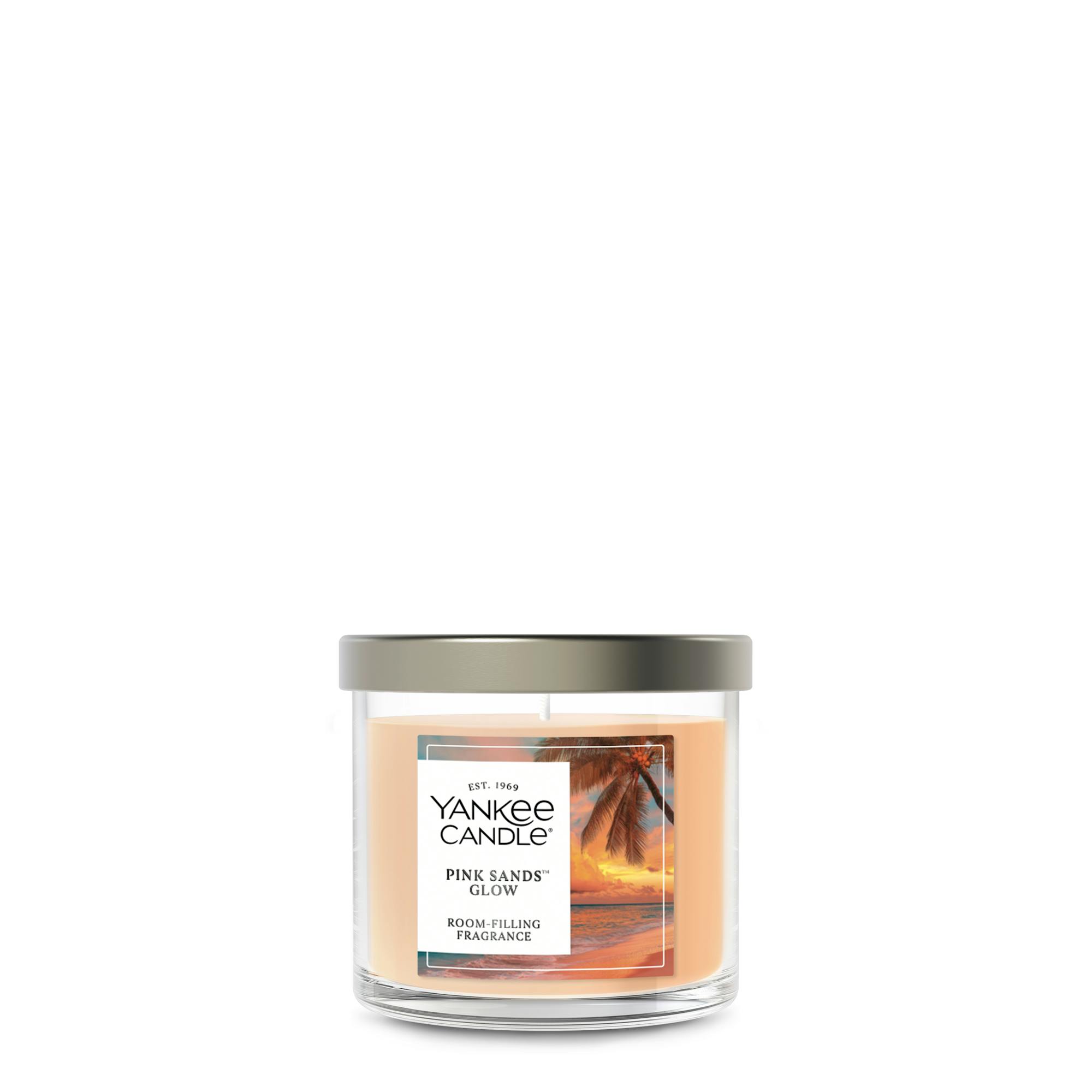 Yankee Candle Pink Sands Glow Small Tumbler Candles, 4.3 oz