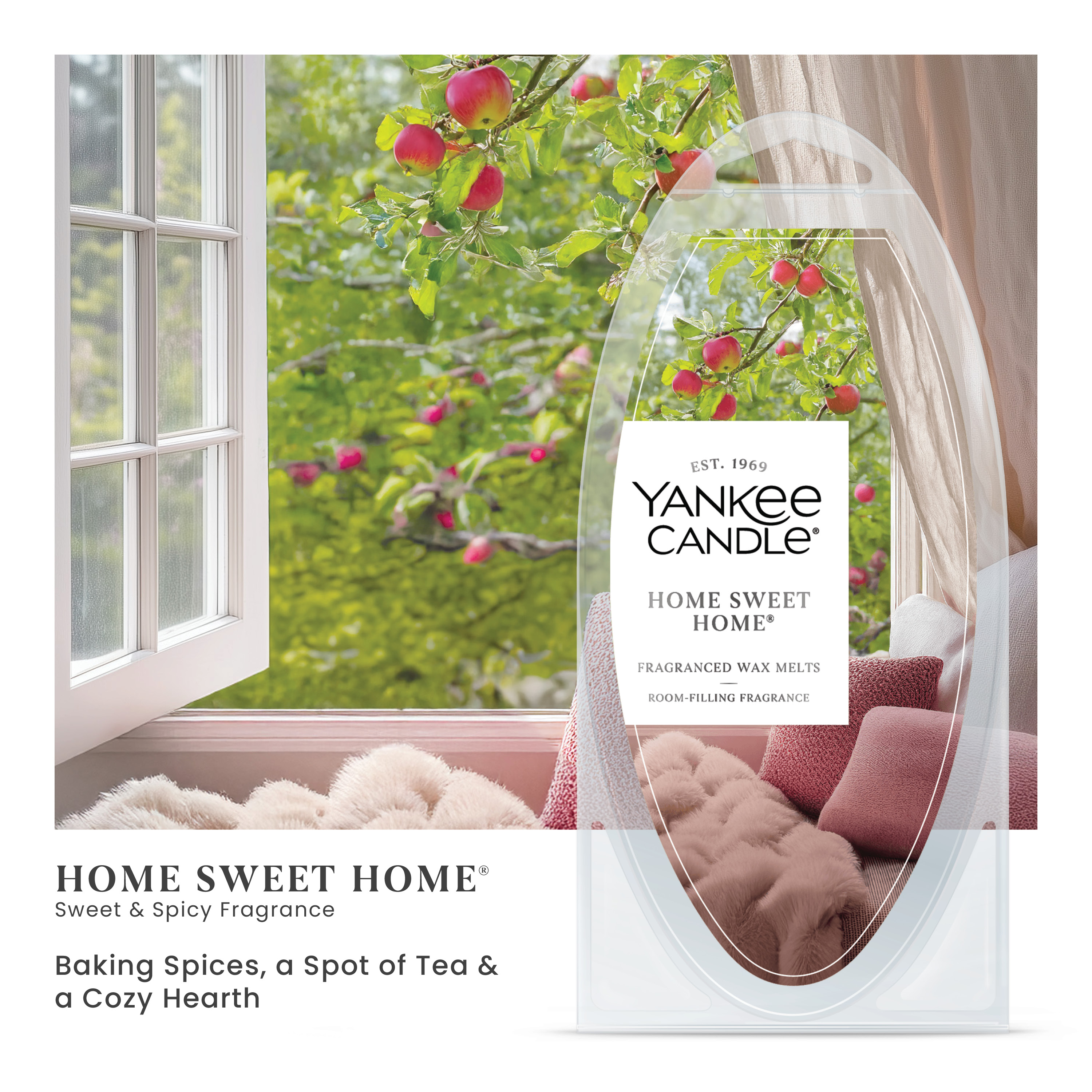 Yankee Candle Wax Melts 6-pack - Home Sweet Home