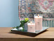 Vanilla & Sea Salt WoodWick® Medium Hourglass Candle - Medium