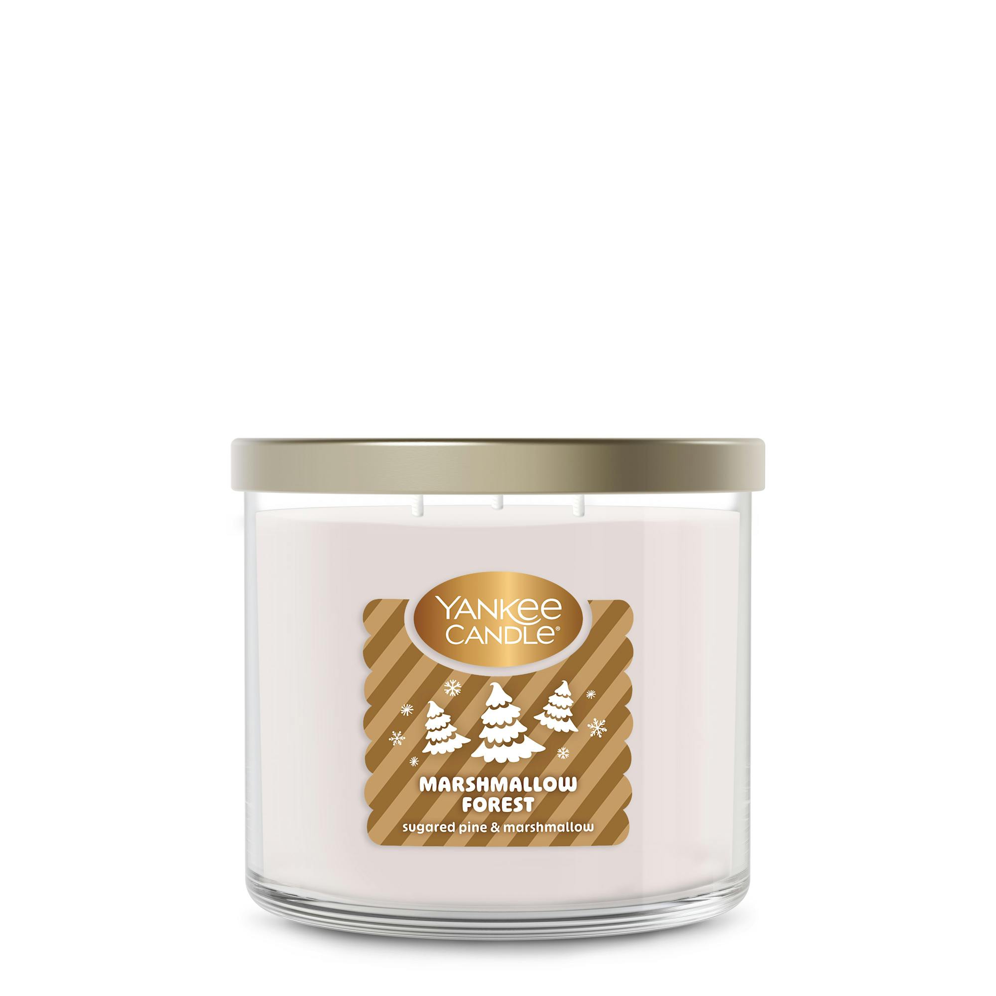 Yankee Candle Marshmallow Forest 3-wick Candle, 14.5 oz In White