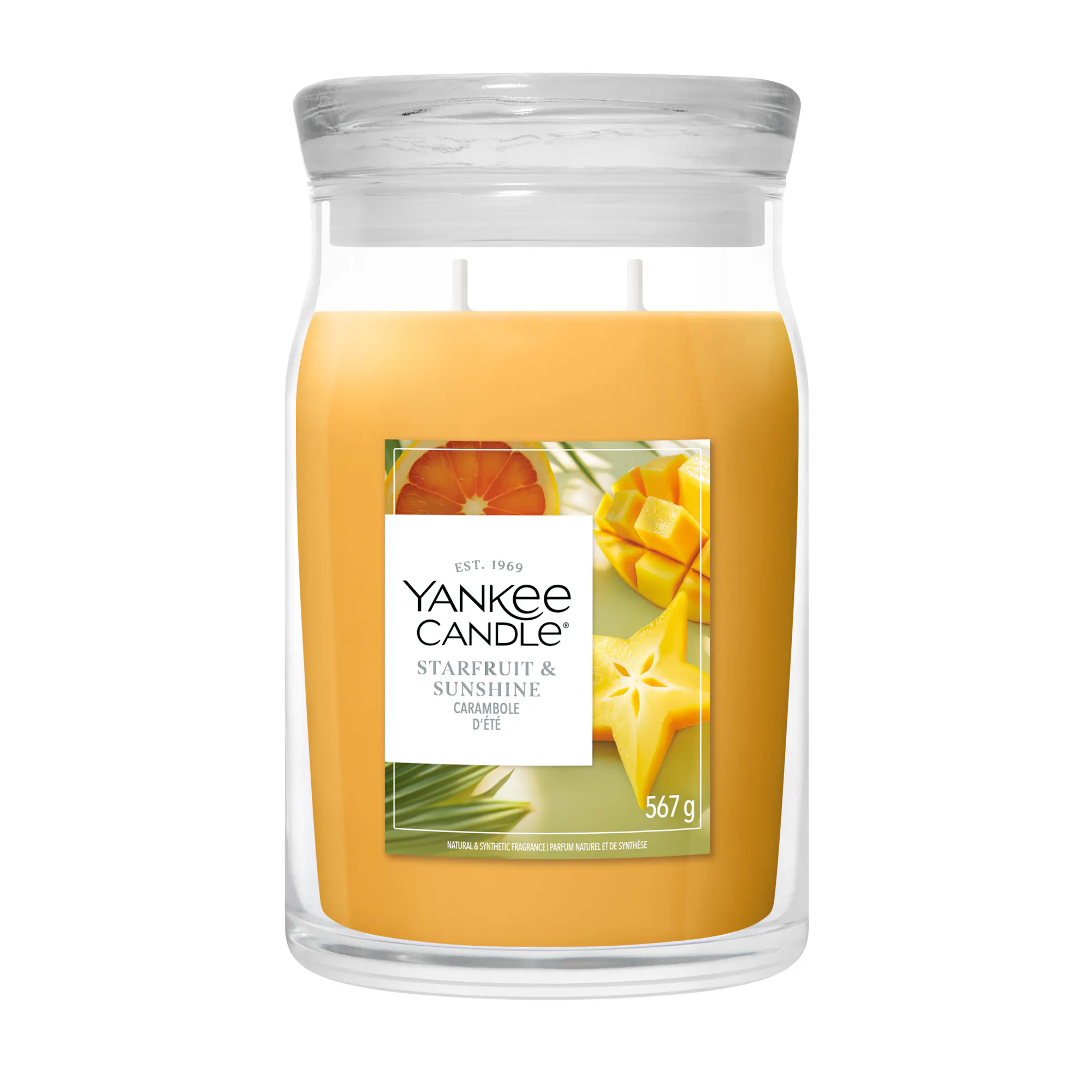 Starfruit & Sunshine Candle Yankee Candle, Orange | Fruity