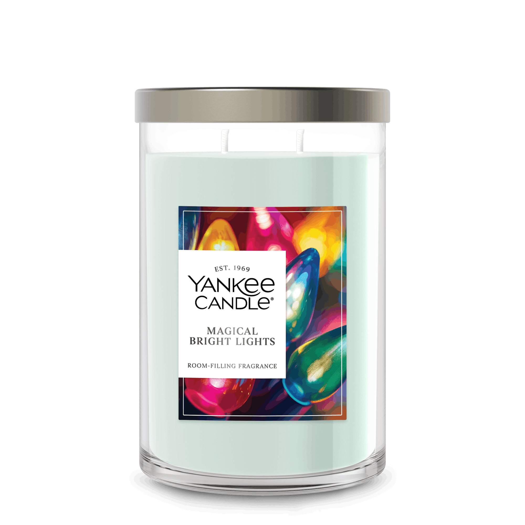 Yankee Candle Magical Bright Lights 20 Oz. Signature Large Tumbler Candle, 20 oz In White