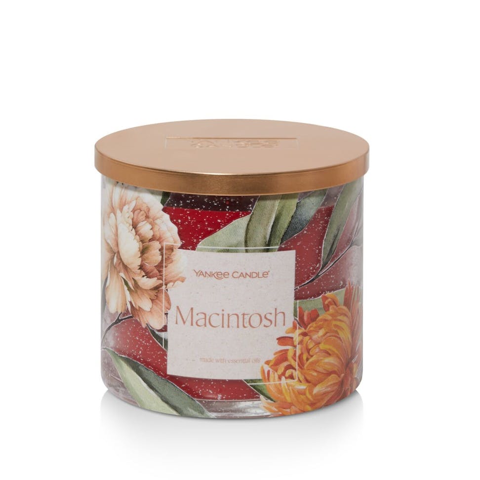 Macintosh 3-Wick Candle