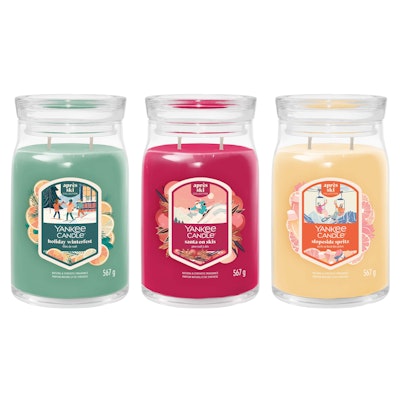 Signature 3 Piece Large Jar Candle Set - Après-Ski