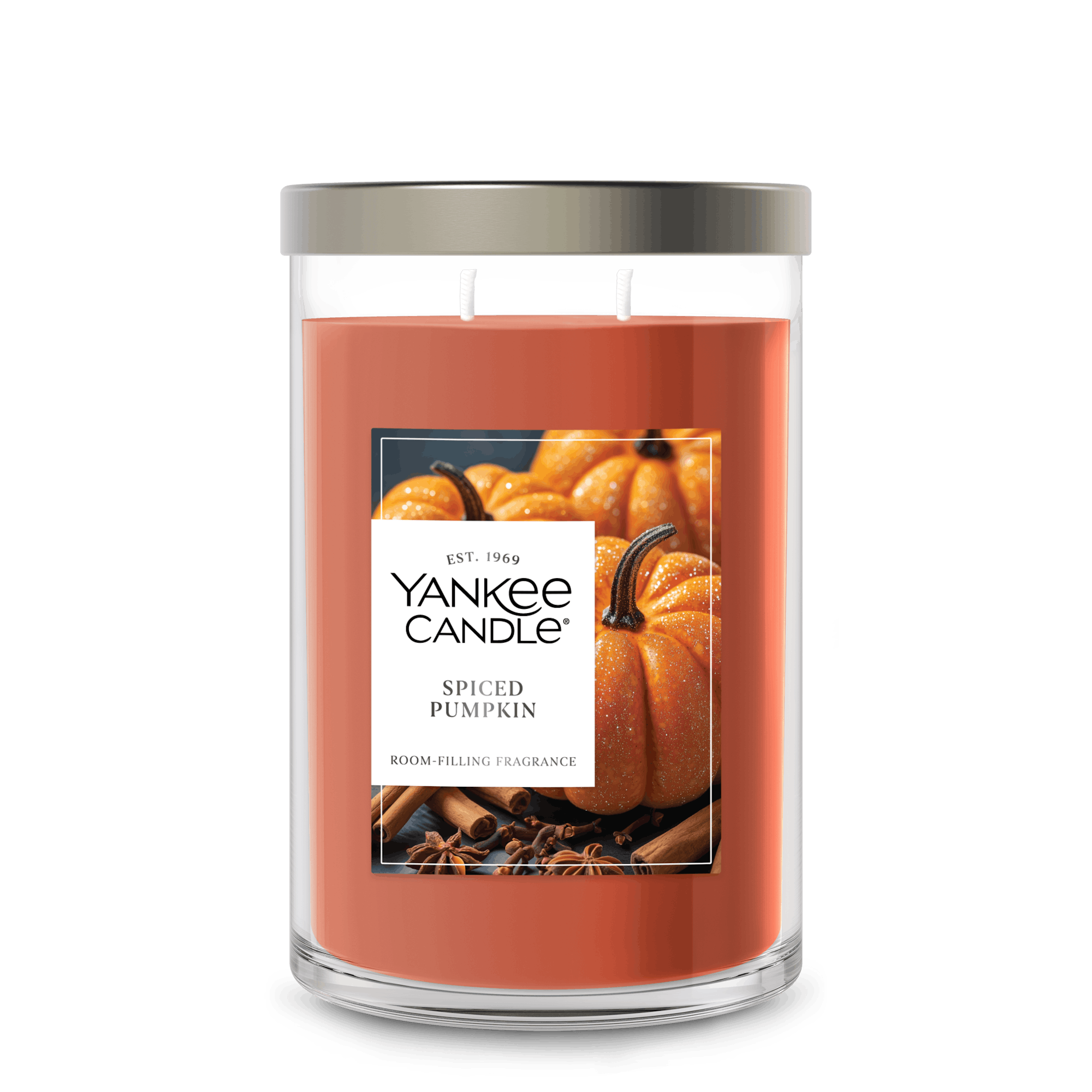Yankee Candle Spiced Pumpkin Large Tumbler Candles, 20 oz In Brown