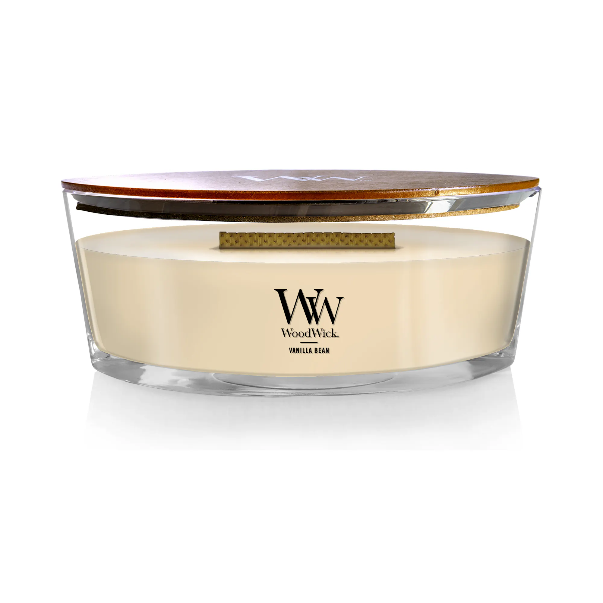 Vanilla Bean WoodWick® Ellipse Candle - Ellipse Candles | Yankee