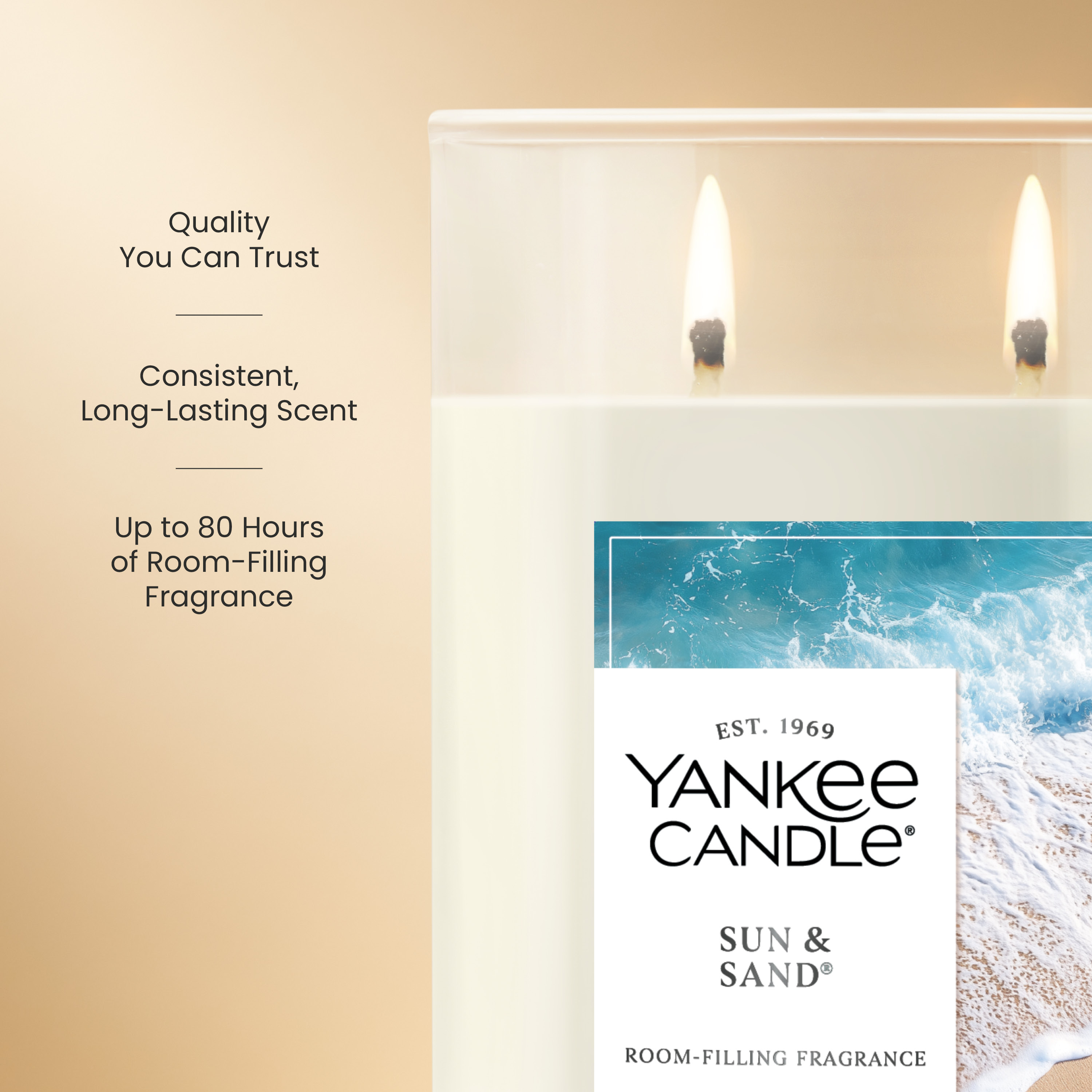 Sun & Sand Large Tumbler Candle - Thumbnail 2