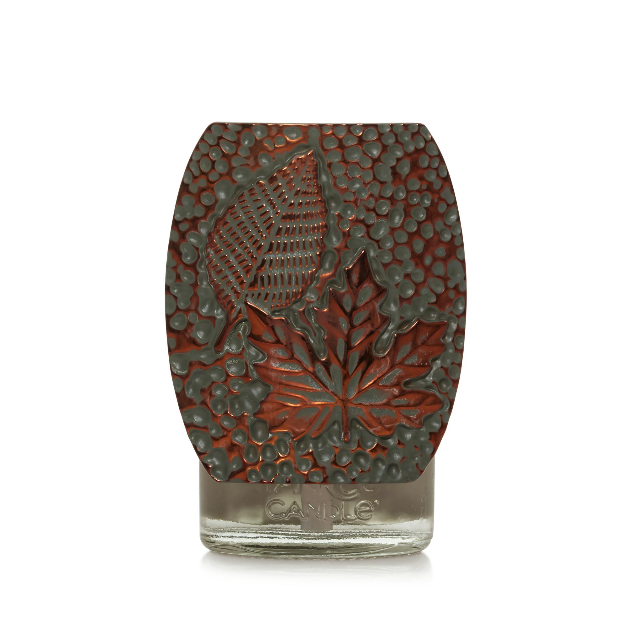 Yankee Candle Hammered Leaves Scentplug Diffuser Scentplug Diffuser