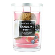 coconut berry aromascape collection large jar