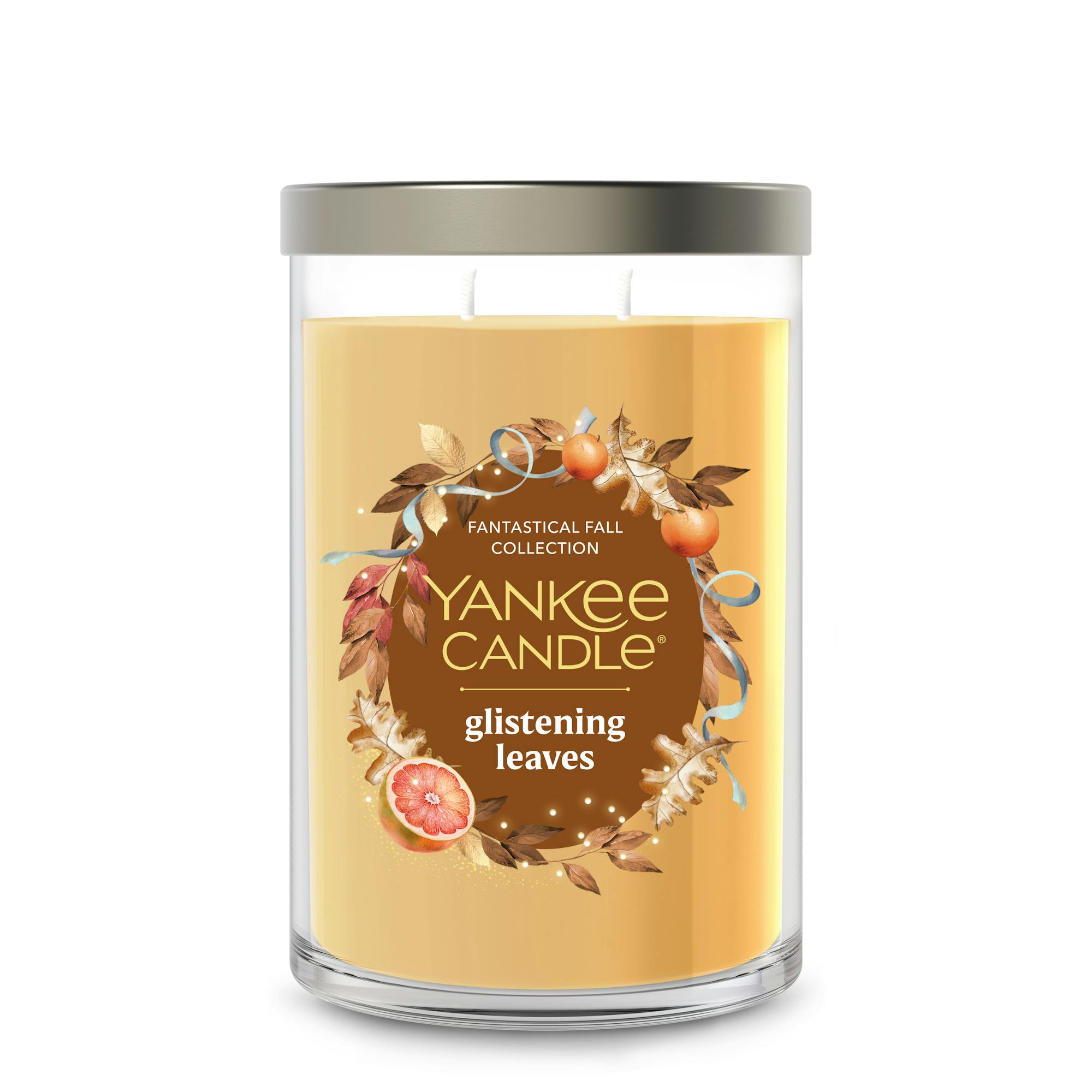 Yankee Candle Glistening Leaves Large Tumbler Candles, 20 oz In Neutral