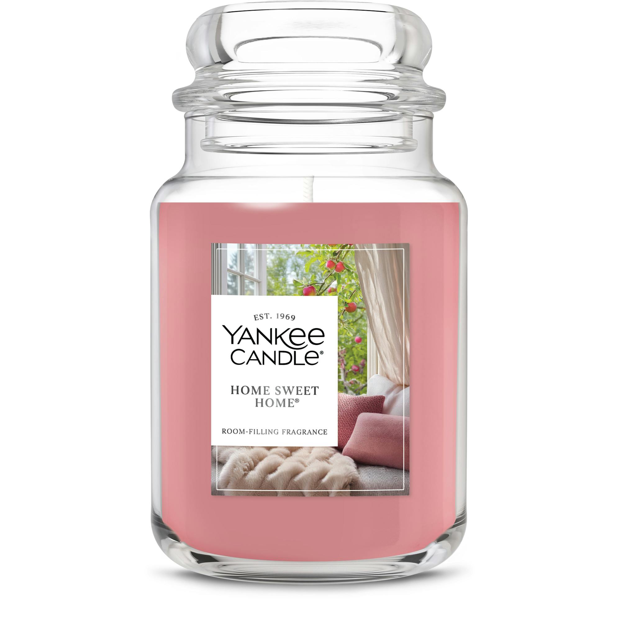 Yankee Candle Home Sweet Home Original Large Jar Candles, 22 oz In Pink
