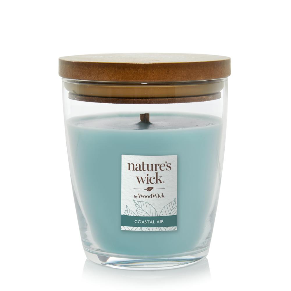 Coastal Air Nature's Wick Medium Candle - Medium Candles | Yankee Candle